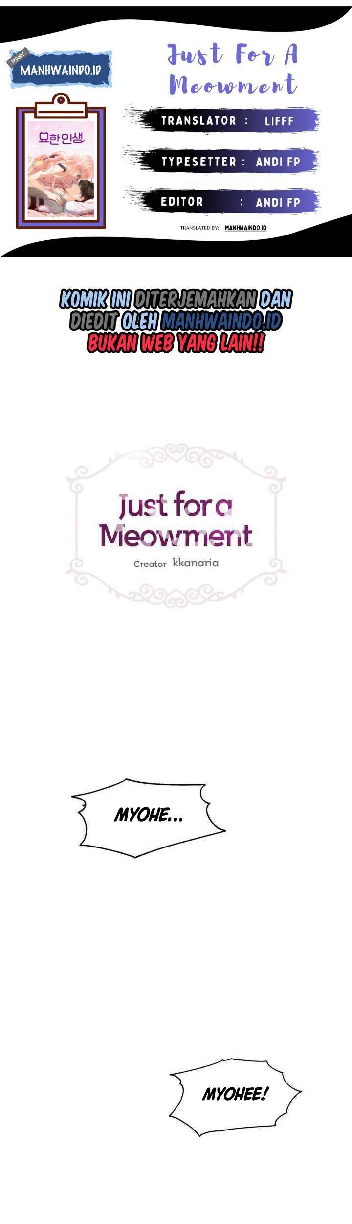 Just for a Meowment Bab 47 halaman 1