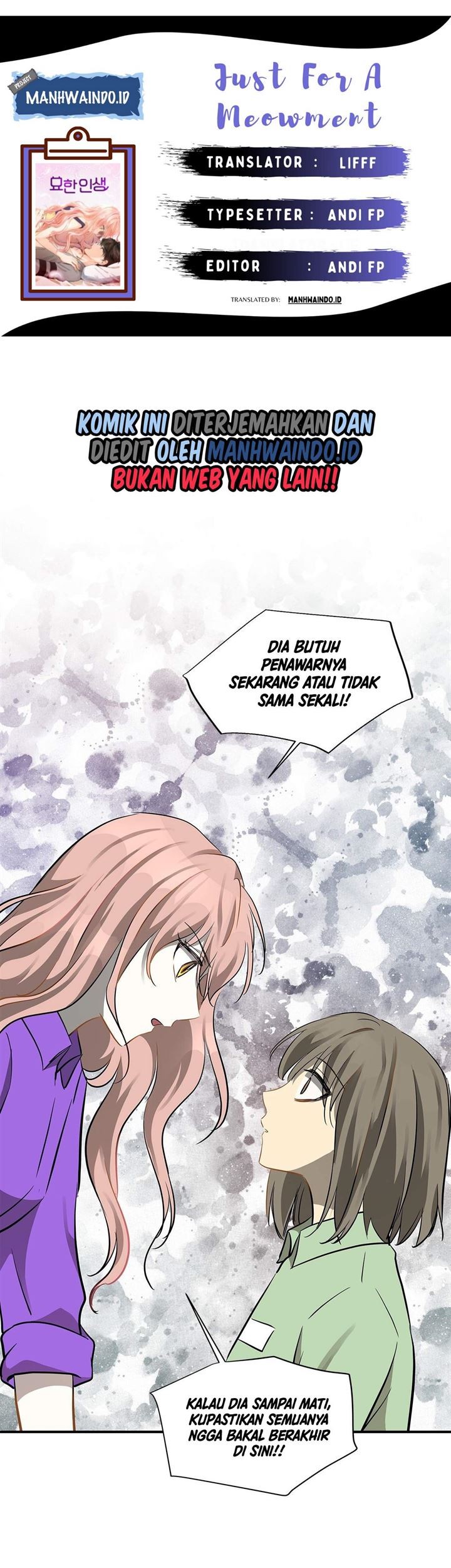 Just for a Meowment chapter 48 halaman 1