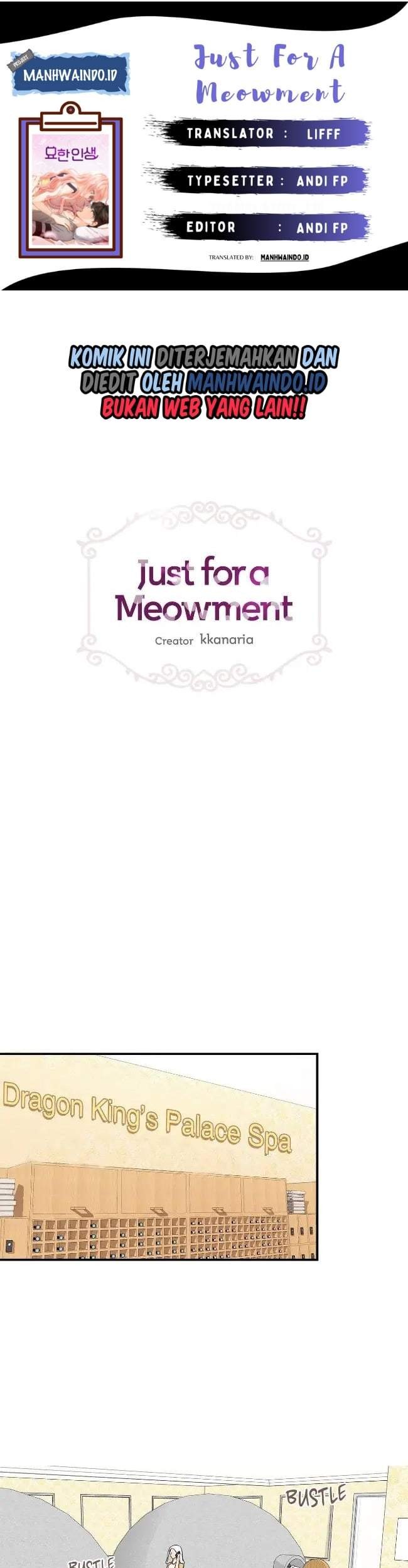 Just for a Meowment chapter 51 halaman 1