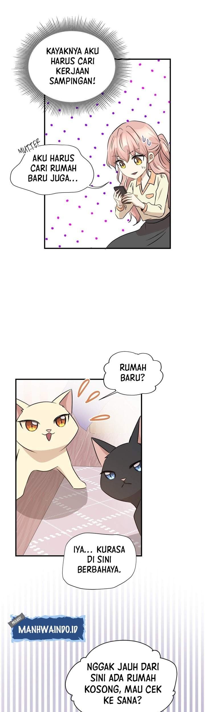 Just for a Meowment chapter 55 halaman 41