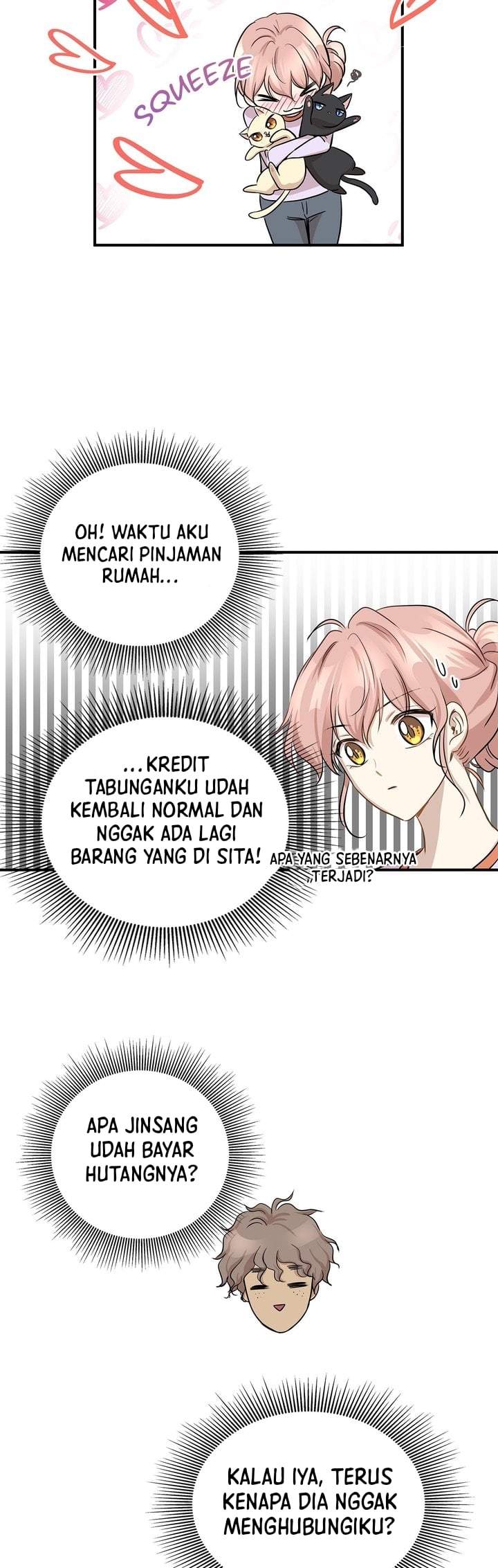 Just for a Meowment chapter 55 halaman 58