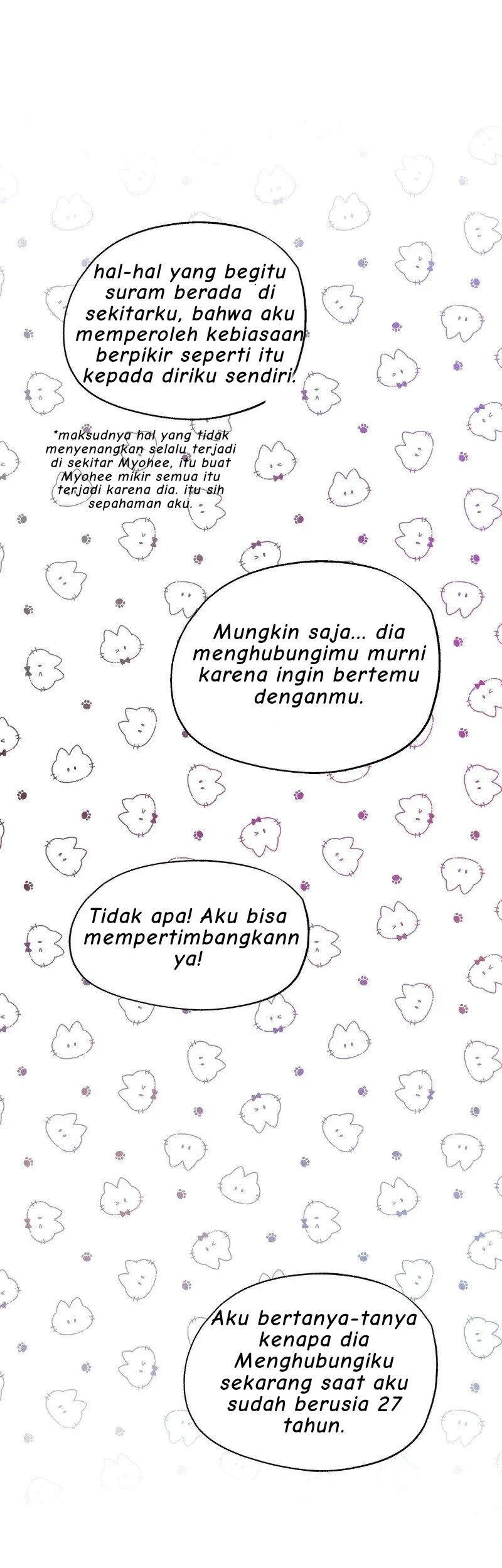 Just for a Meowment chapter 66 halaman 47