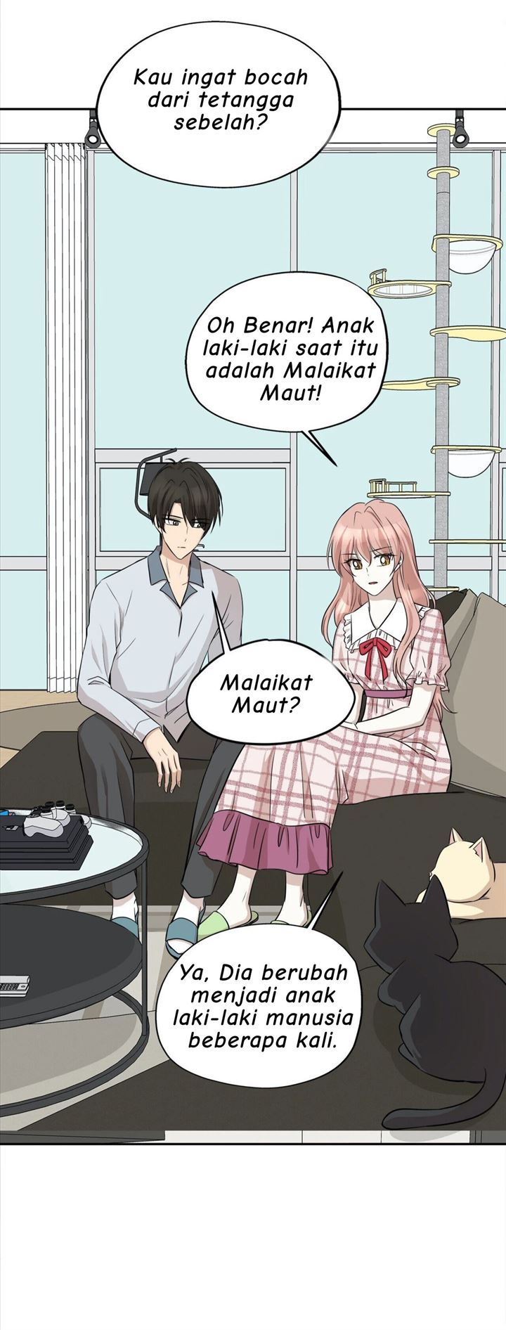 Just for a Meowment chapter 67 halaman 36
