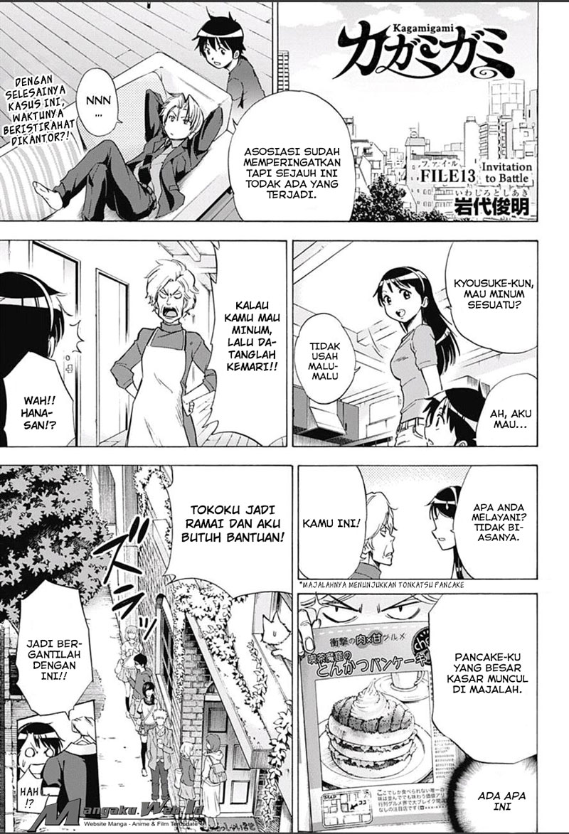 Kagamigami Bab 13 halaman 1