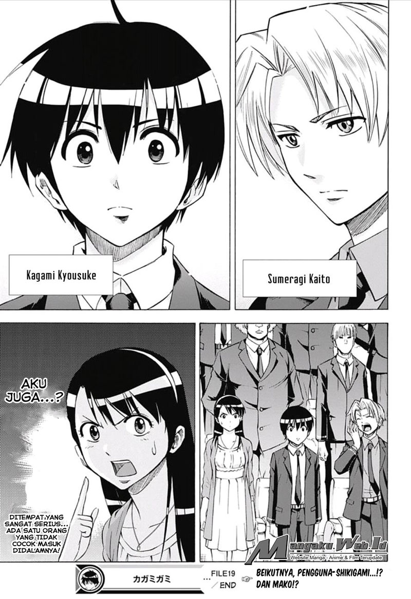 Kagamigami Bab 19 halaman 16