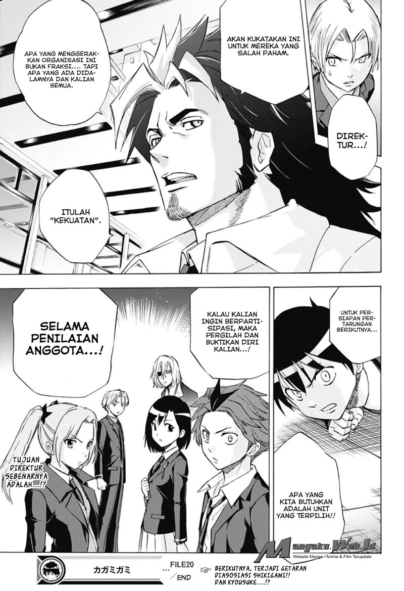 Kagamigami Bab 20 halaman 19