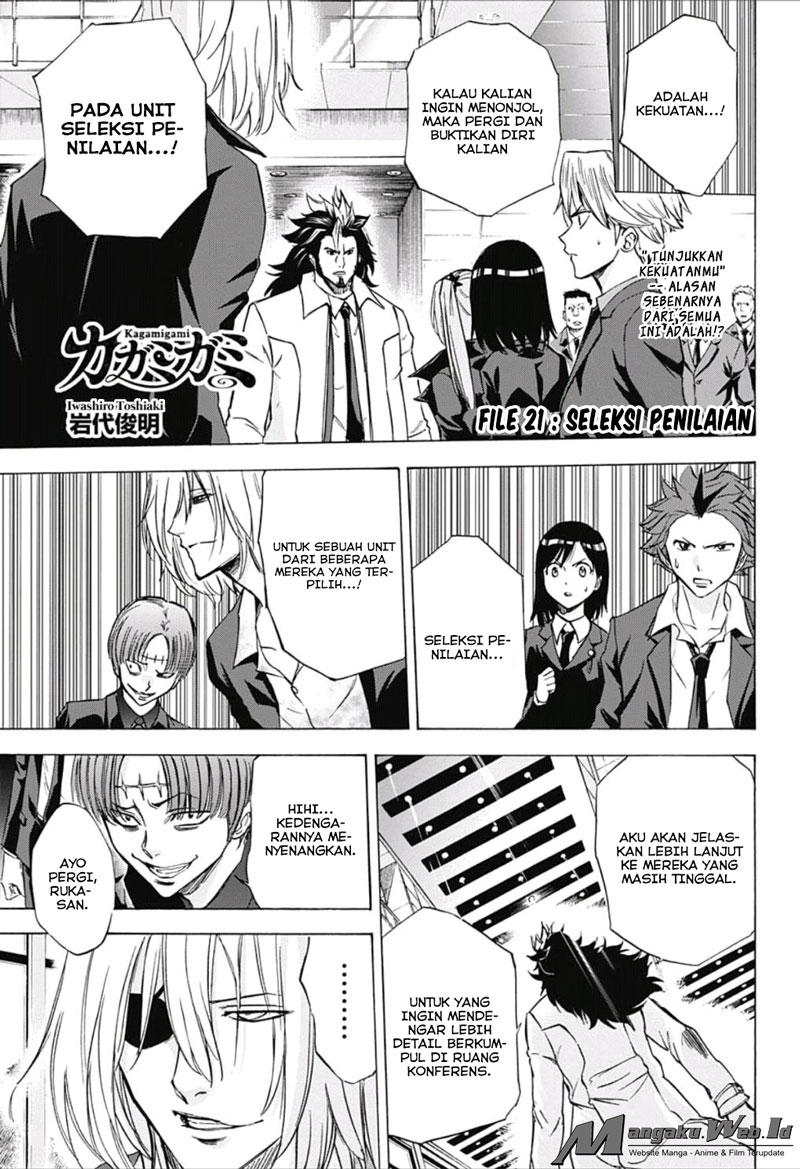 Kagamigami Bab 21 halaman 1