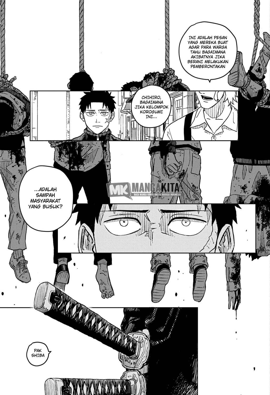 Kagurabachi Bab 01 halaman 36