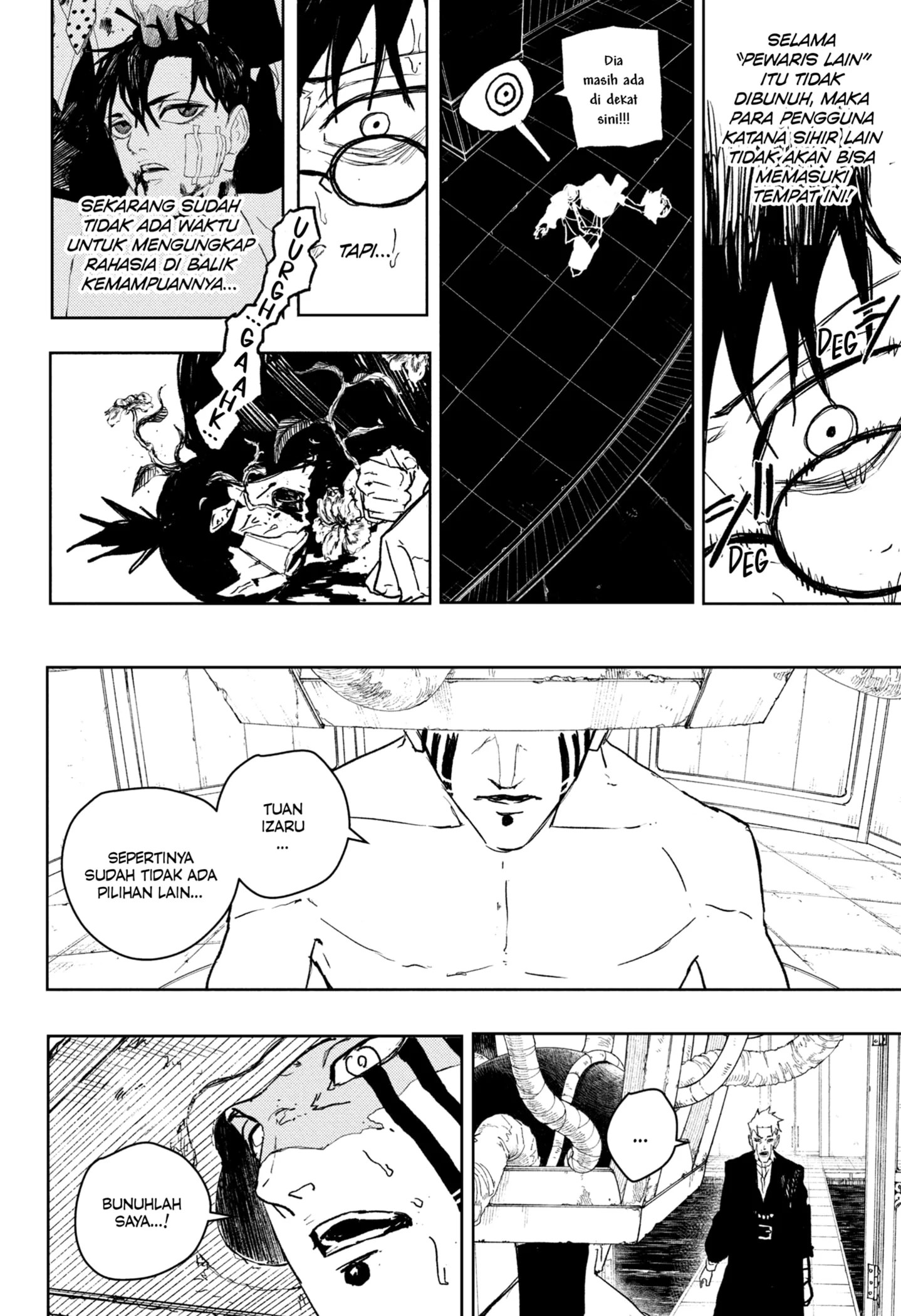 Kagurabachi Bab 101 halaman 4