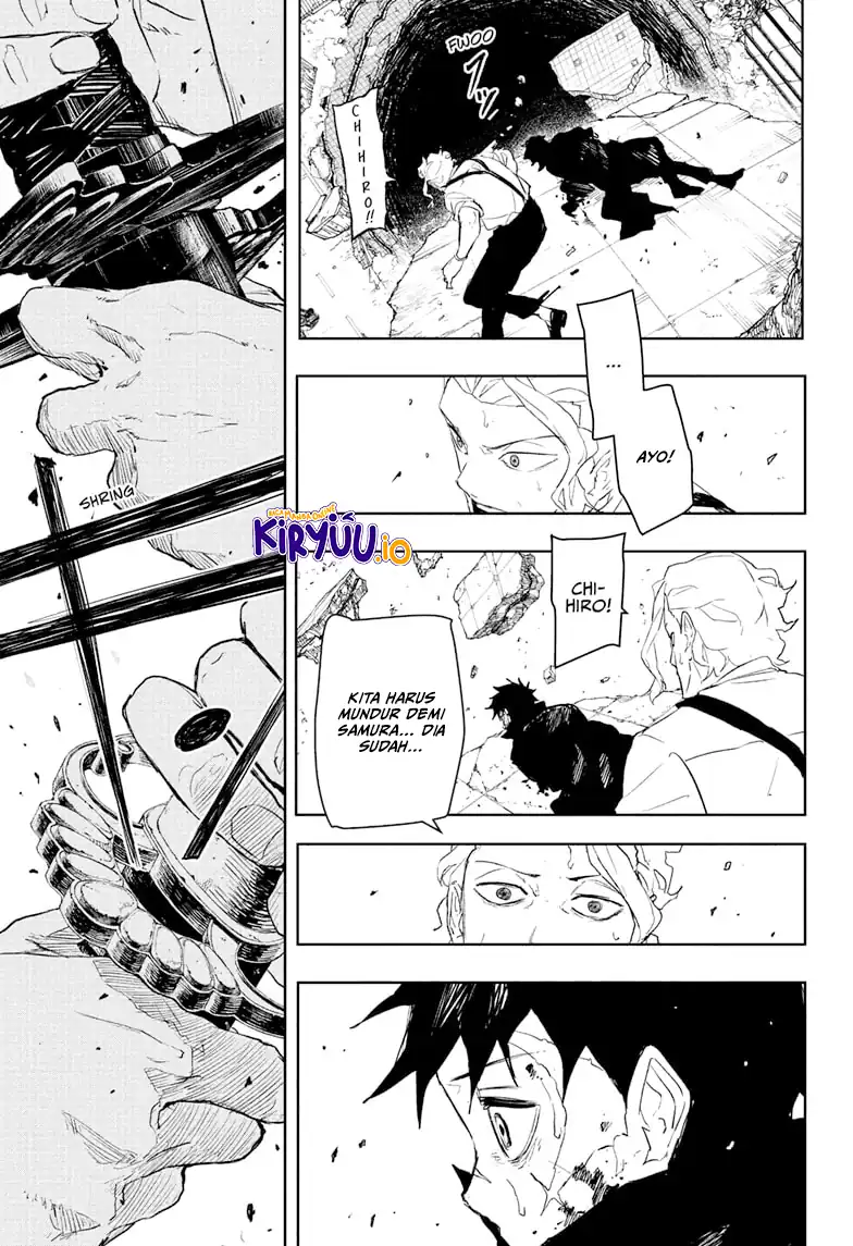 Kagurabachi Bab 110 halaman 16
