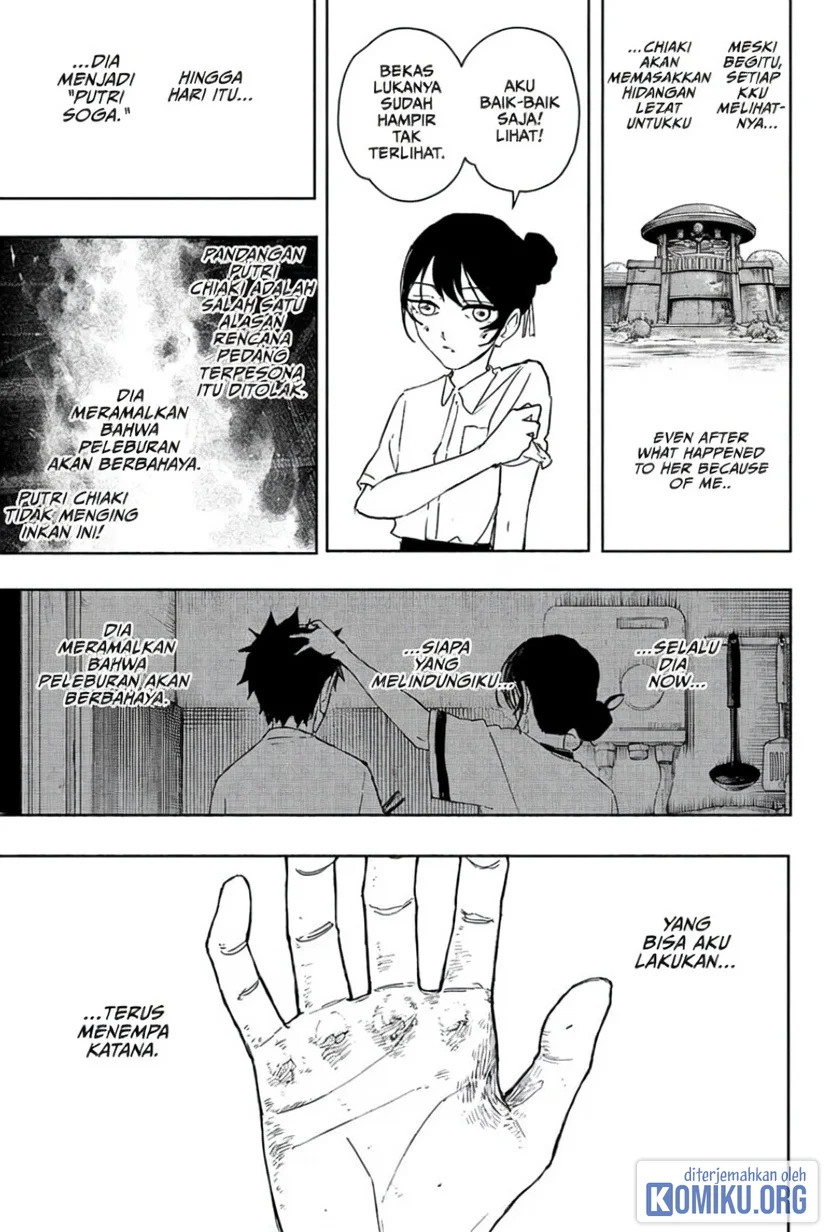Kagurabachi Bab 128 halaman 9
