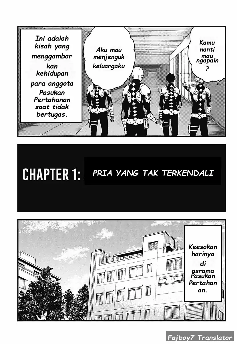 Kaijuu 8-gou: Relax Bab 1.1 halaman 5