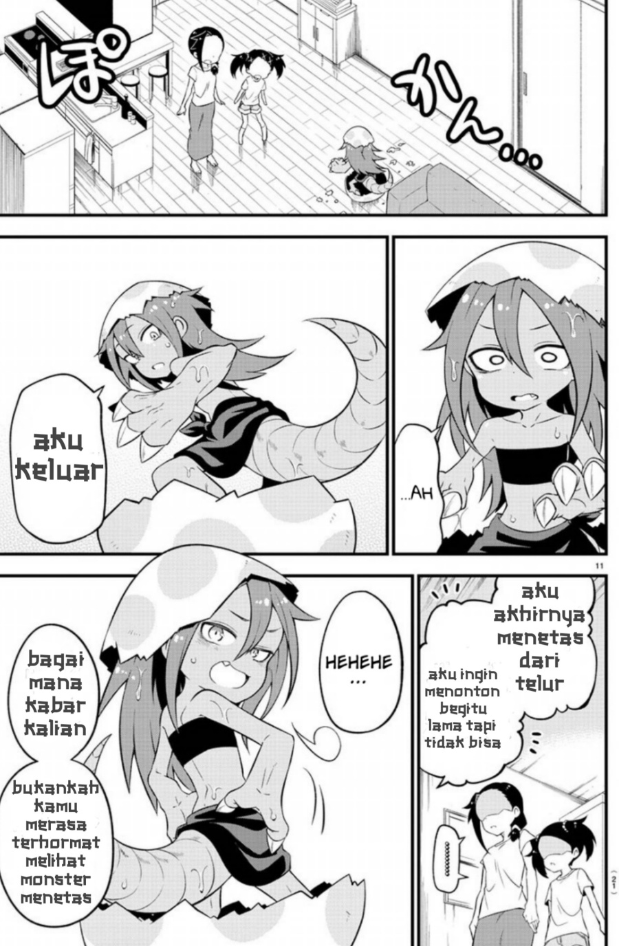 Kaijuu no Tokage chapter 01 halaman 14