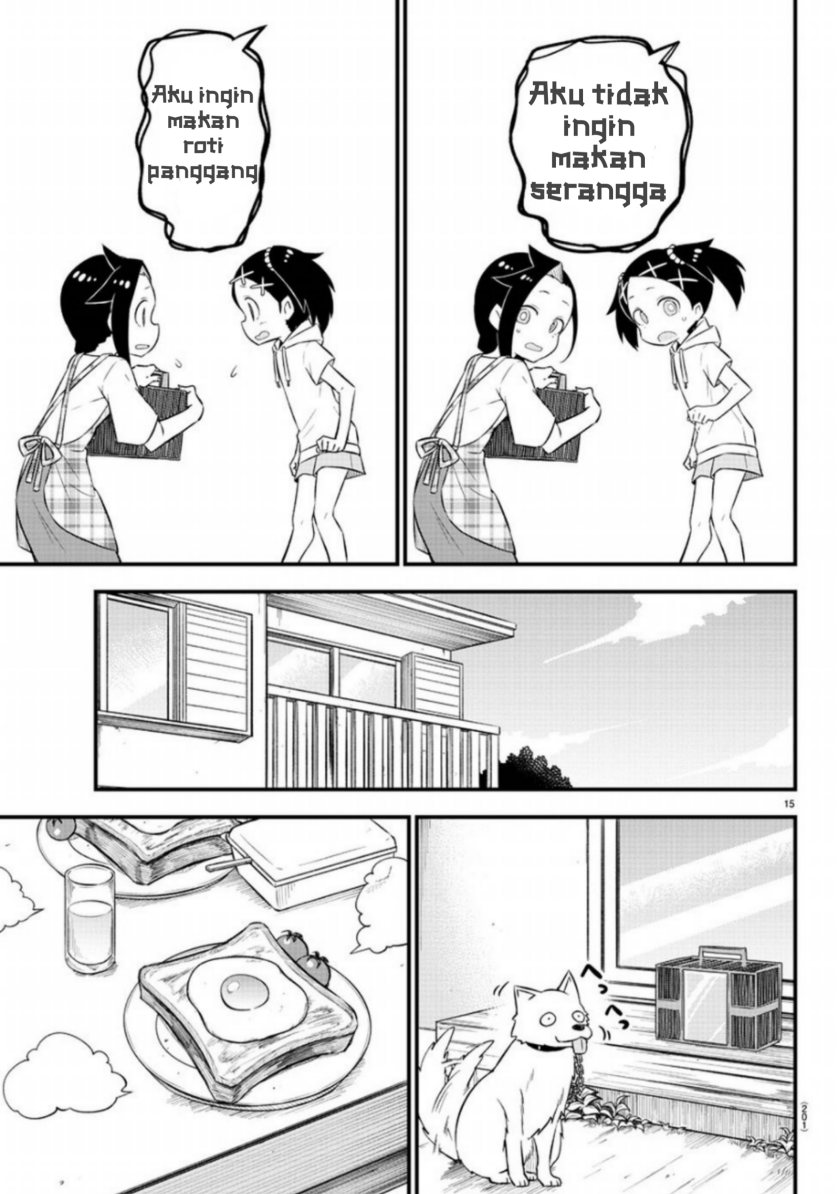 Kaijuu no Tokage Bab 03 halaman 15