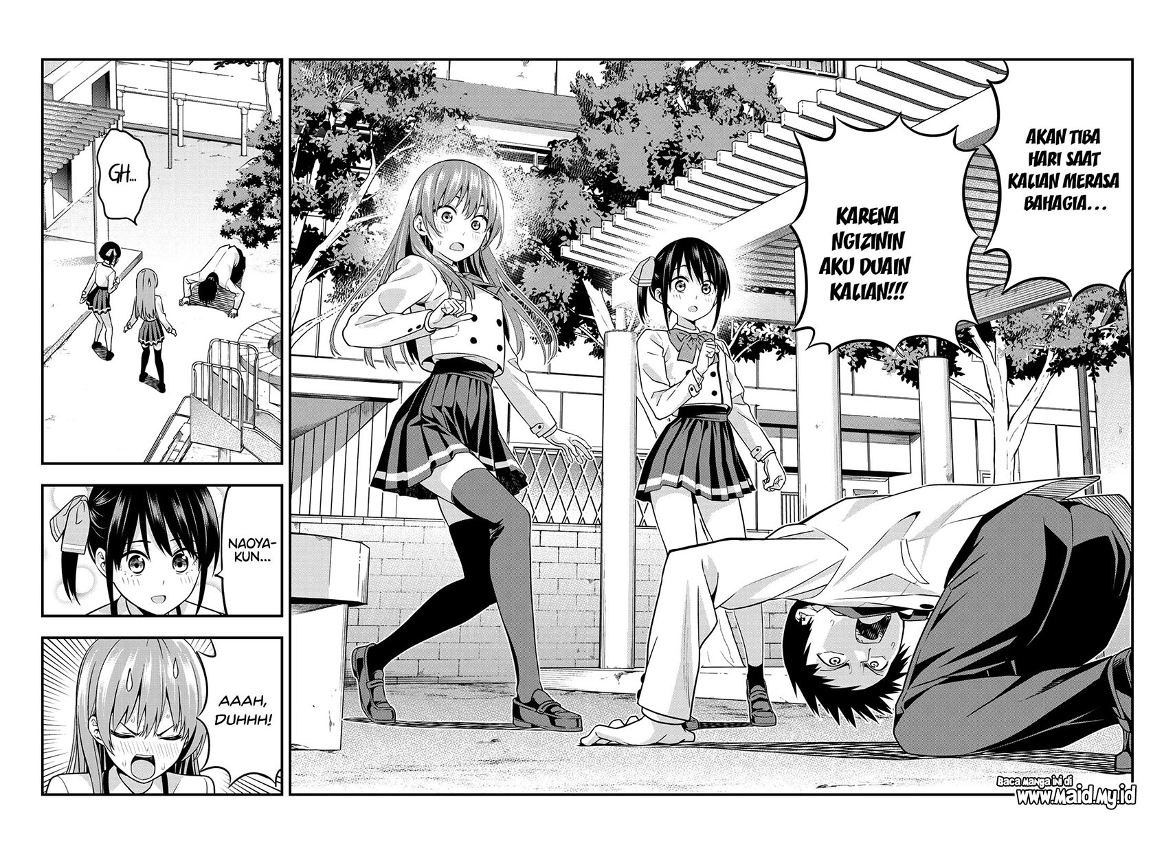 Kanojo mo Kanojo Bab 02 halaman 21