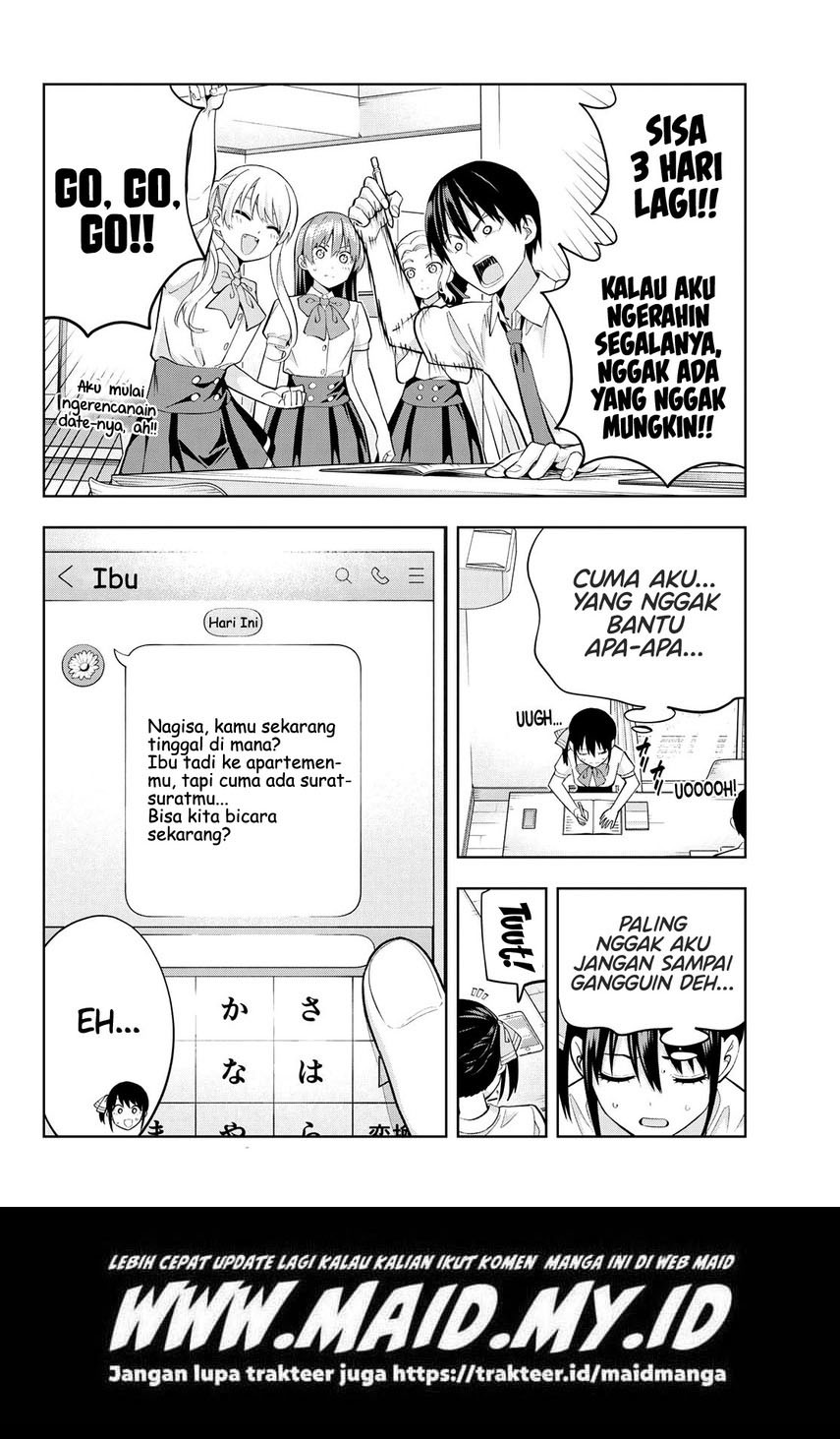 Kanojo mo Kanojo Bab 105 halaman 16