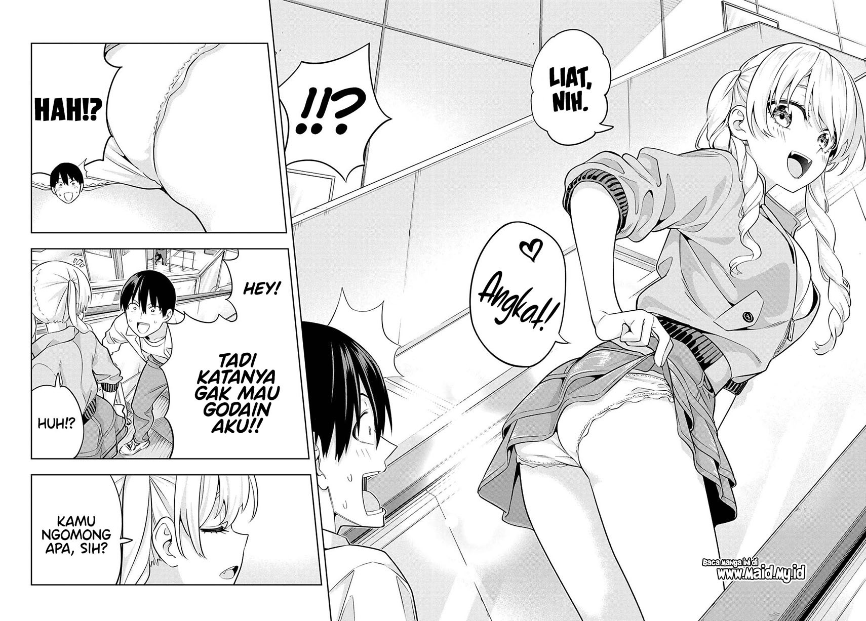 Kanojo mo Kanojo Bab 116 halaman 14