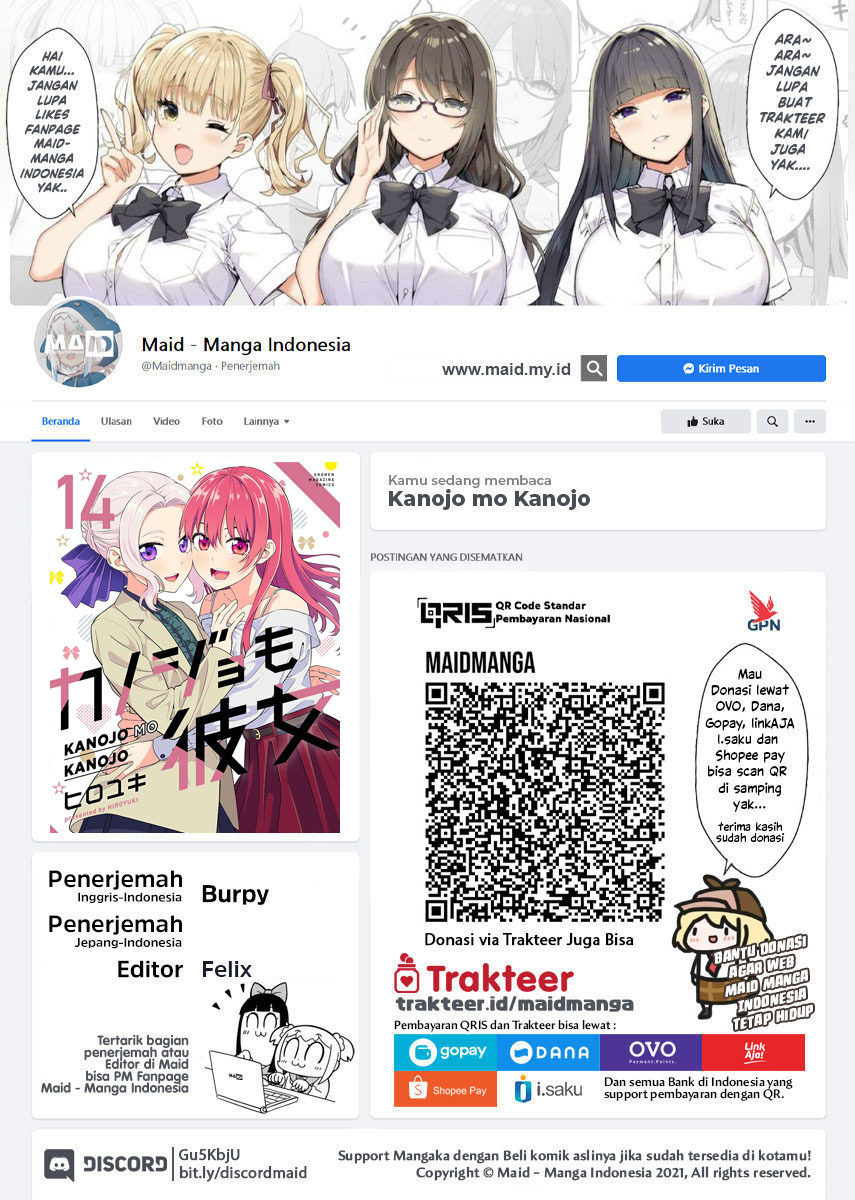 Kanojo mo Kanojo Bab 129 halaman 2