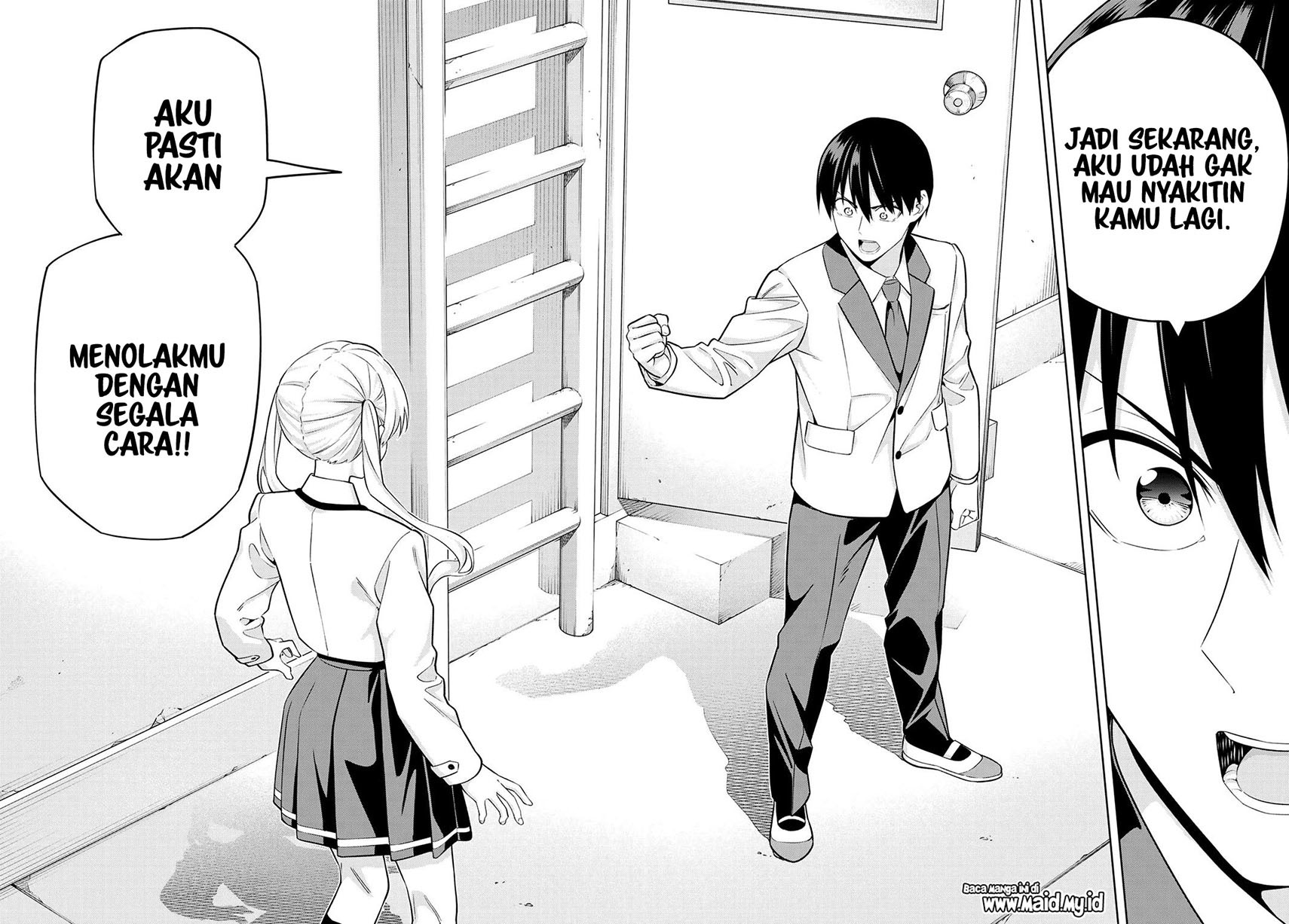 Kanojo mo Kanojo chapter 133 halaman 14