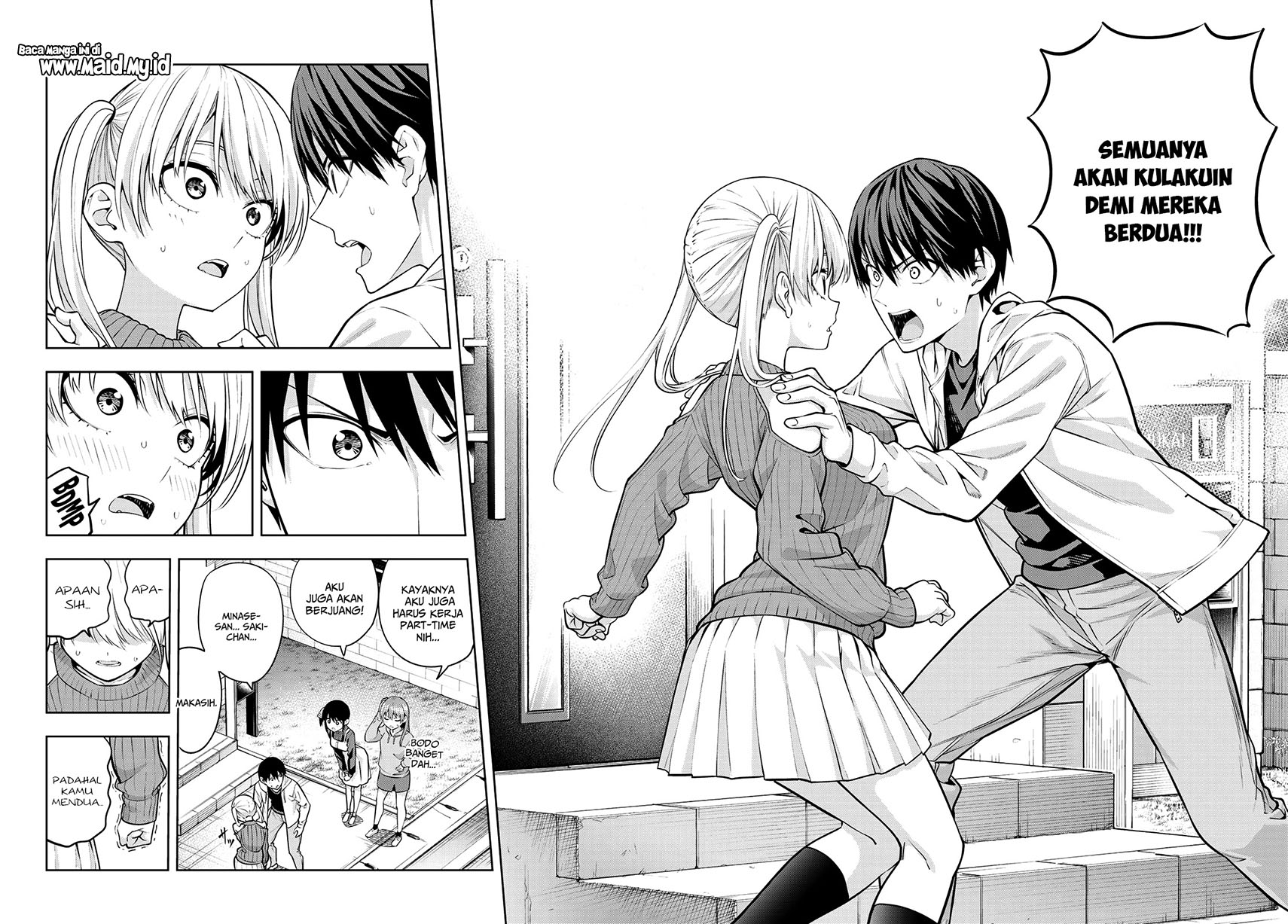 Kanojo mo Kanojo Bab 17 halaman 16