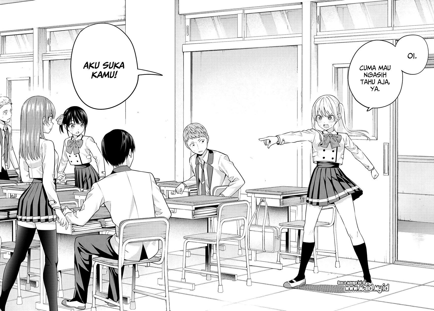 Kanojo mo Kanojo chapter 24 halaman 17