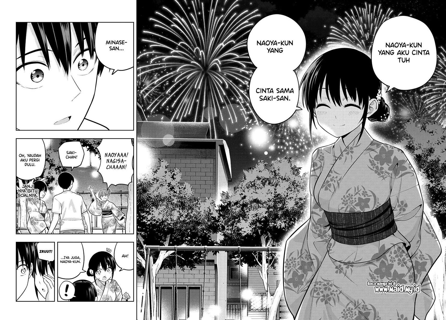 Kanojo mo Kanojo chapter 52 halaman 14