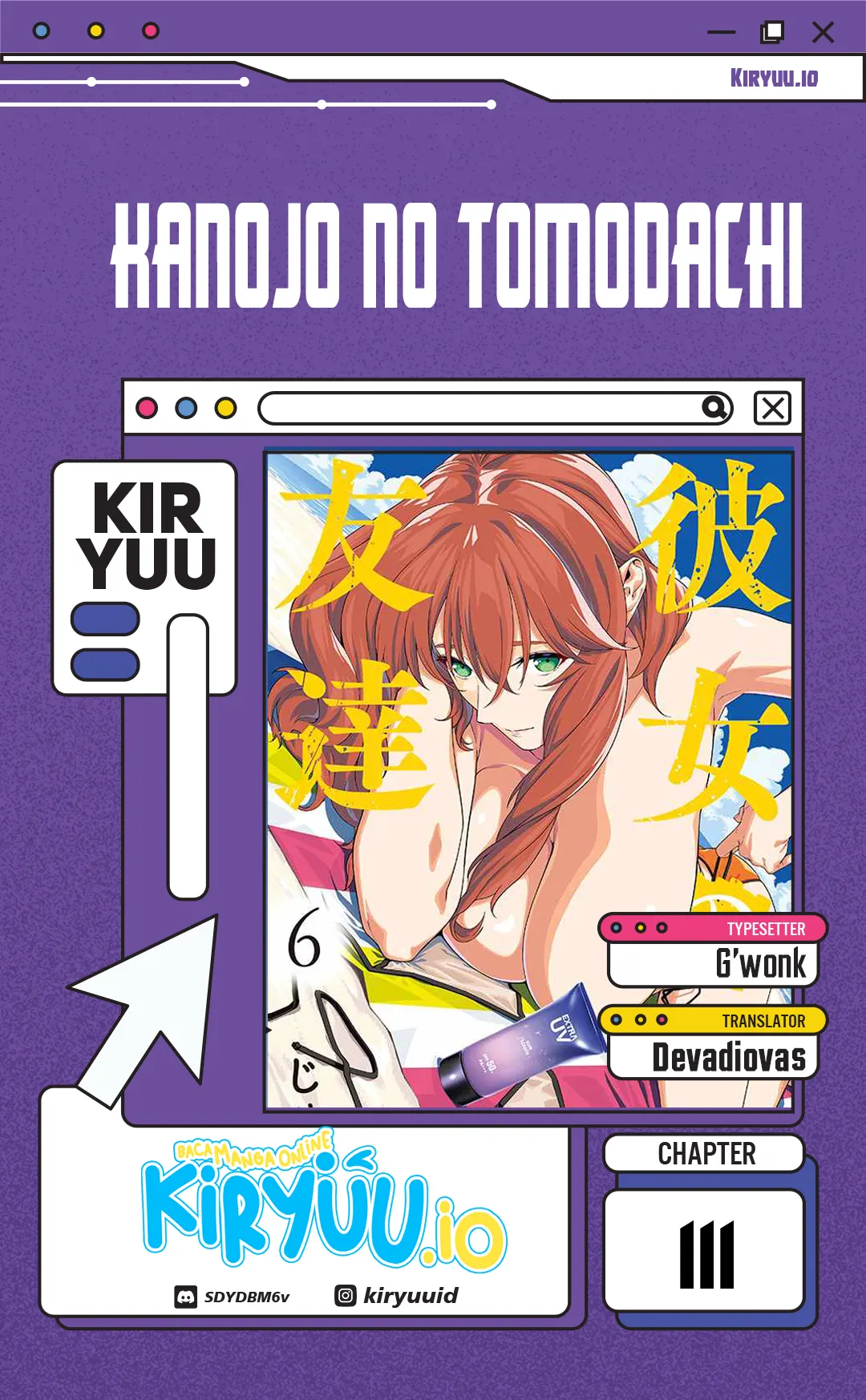 Kanojo no Tomodachi Bab 111 halaman 1