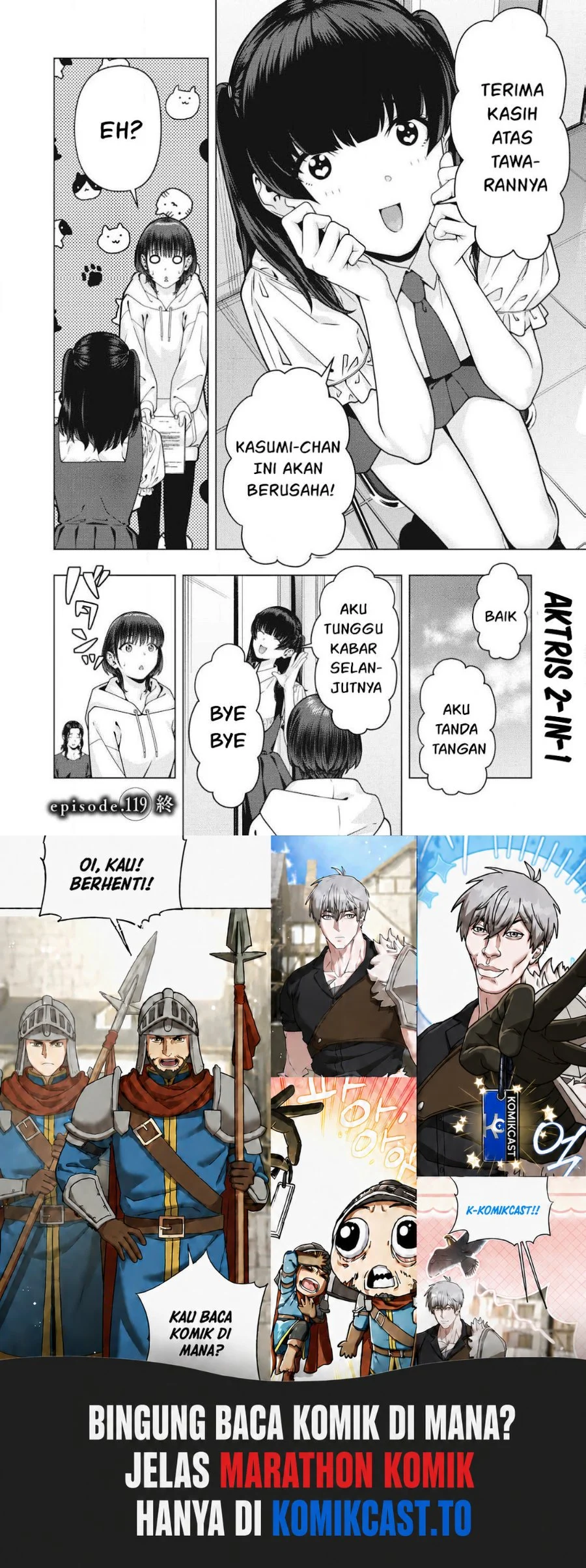 Kanojo no Tomodachi Bab 119 halaman 9