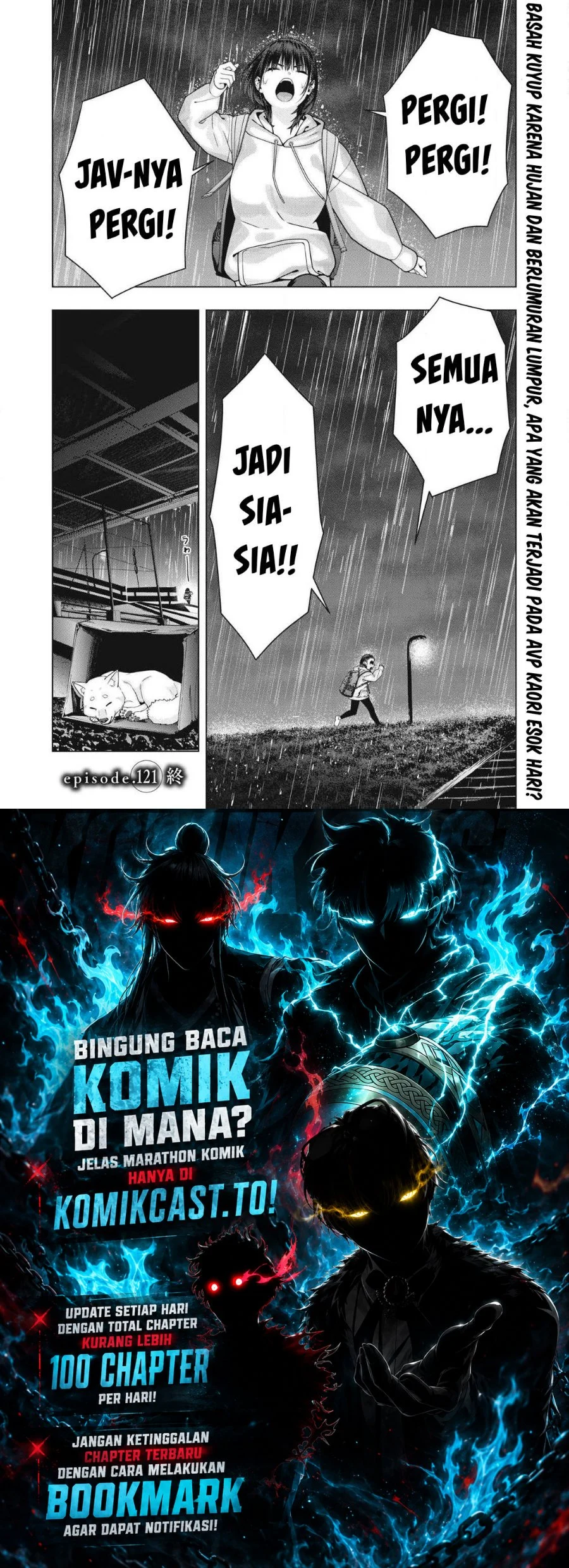 Kanojo no Tomodachi Bab 121 halaman 9