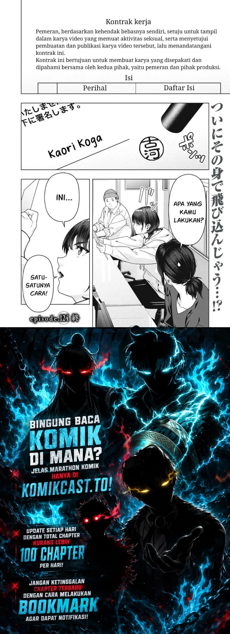 Kanojo no Tomodachi Bab 124 halaman 9