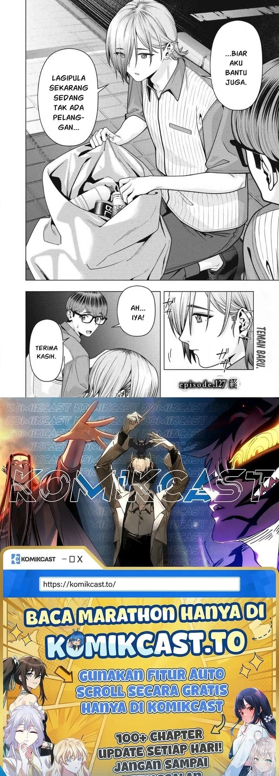 Kanojo no Tomodachi Bab 127 halaman 9
