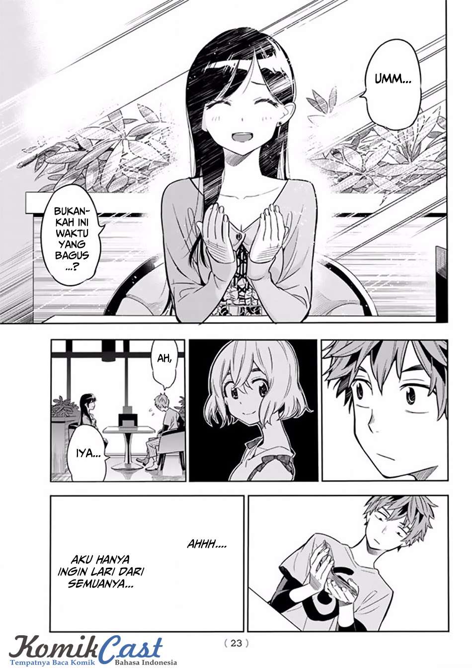 Kanojo Okarishimasu Bab 1 halaman 14