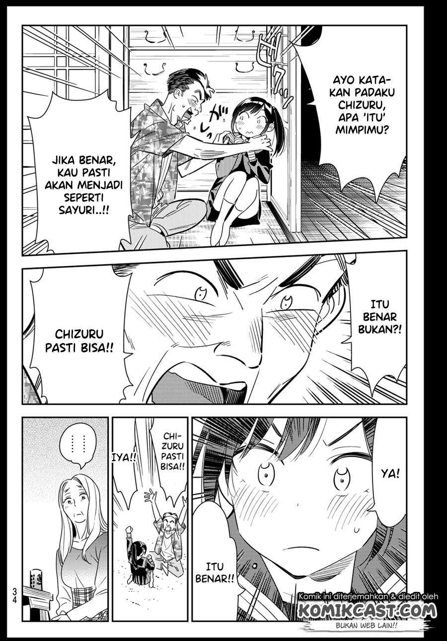 Kanojo Okarishimasu Bab 100 halaman 16