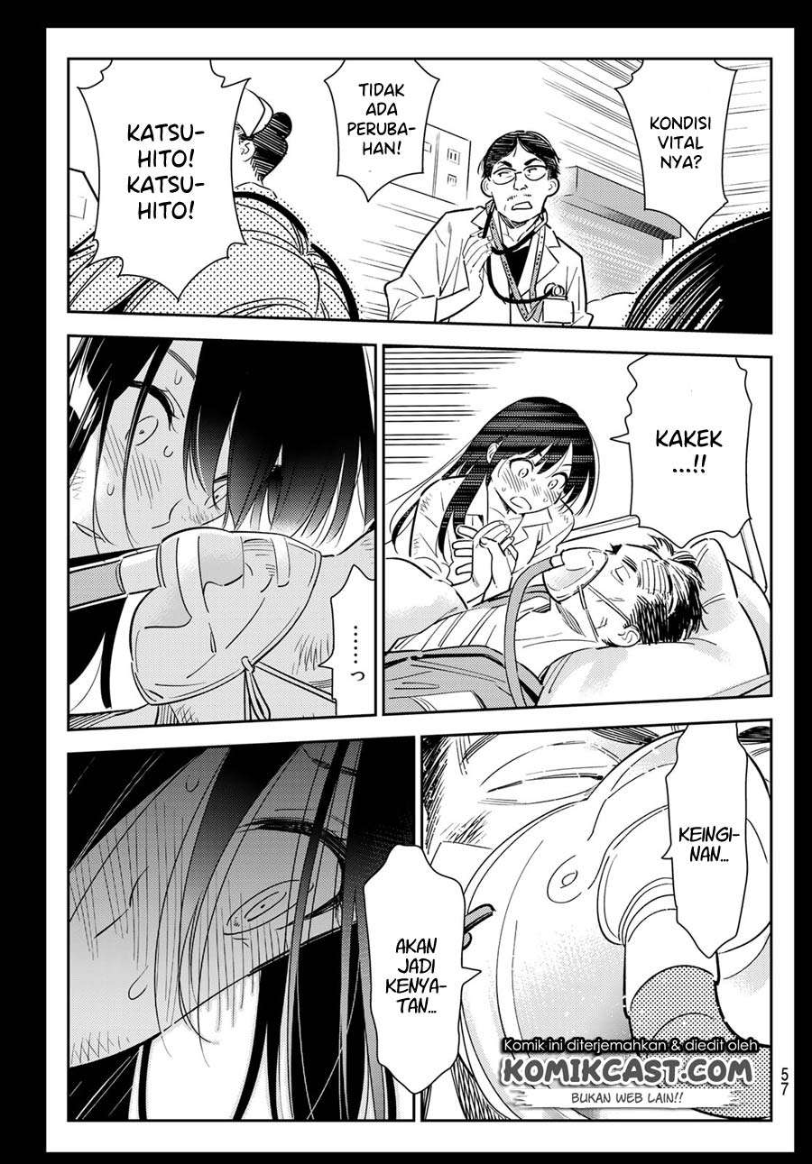 Kanojo Okarishimasu Bab 101 halaman 17