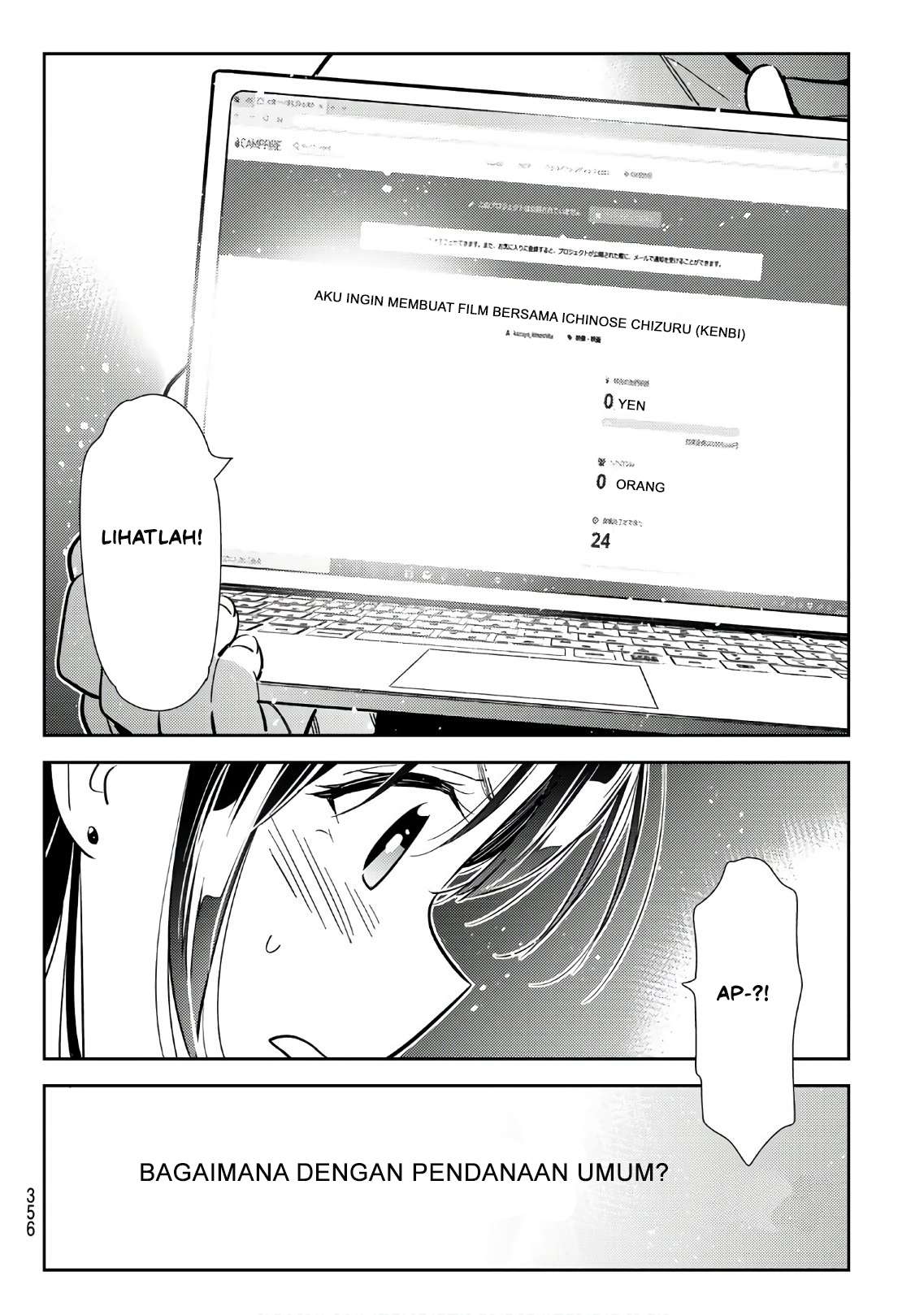 Kanojo Okarishimasu chapter 102 halaman 13