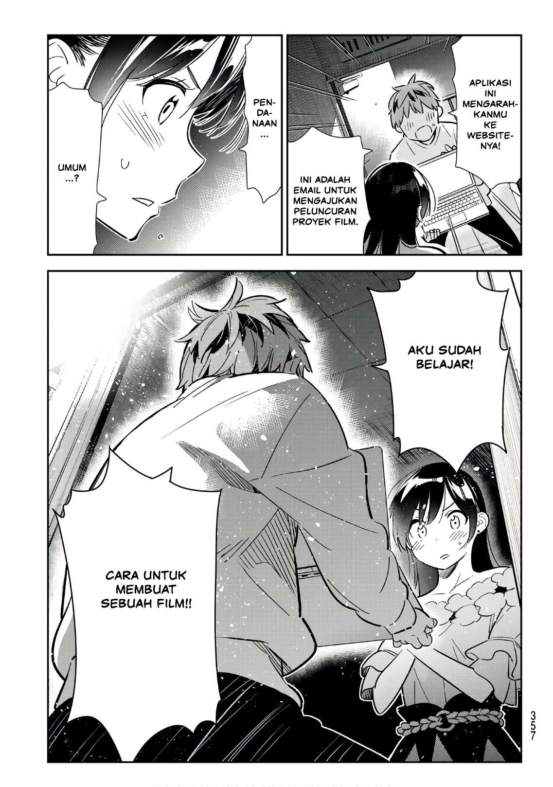 Kanojo Okarishimasu chapter 102 halaman 14