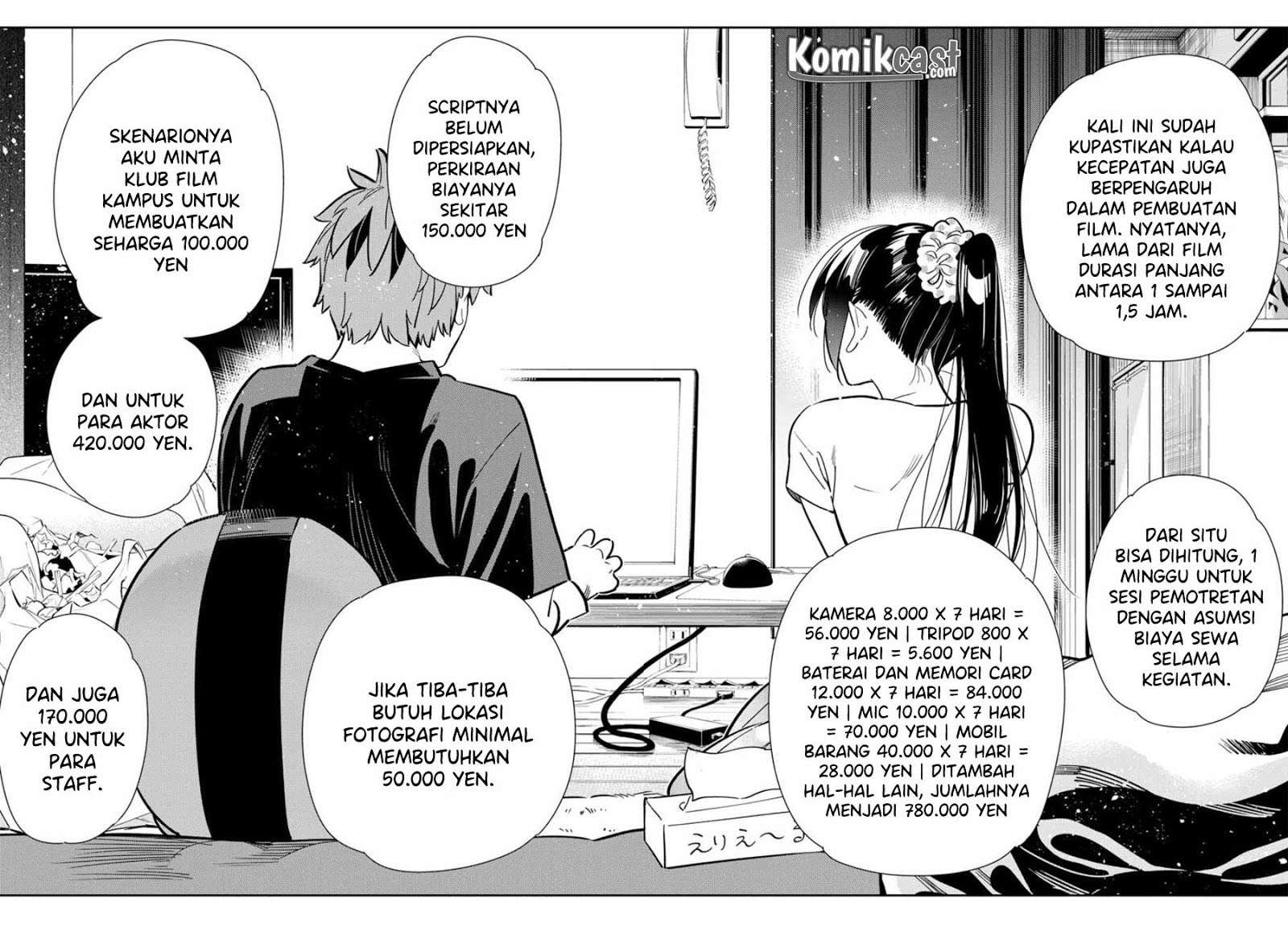 Kanojo Okarishimasu Bab 107 halaman 18