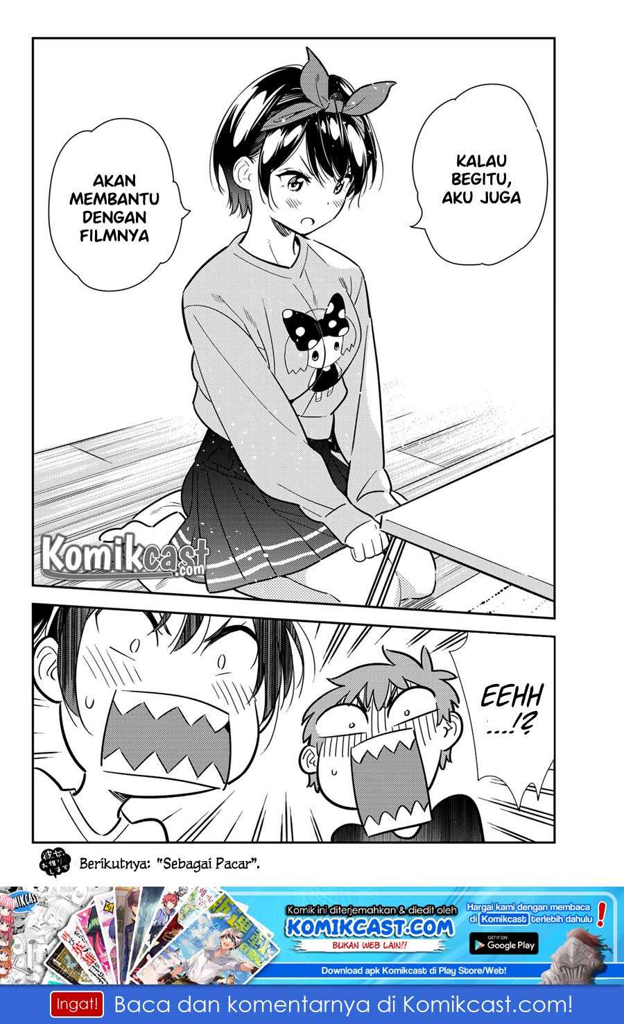 Kanojo Okarishimasu Bab 110 halaman 22