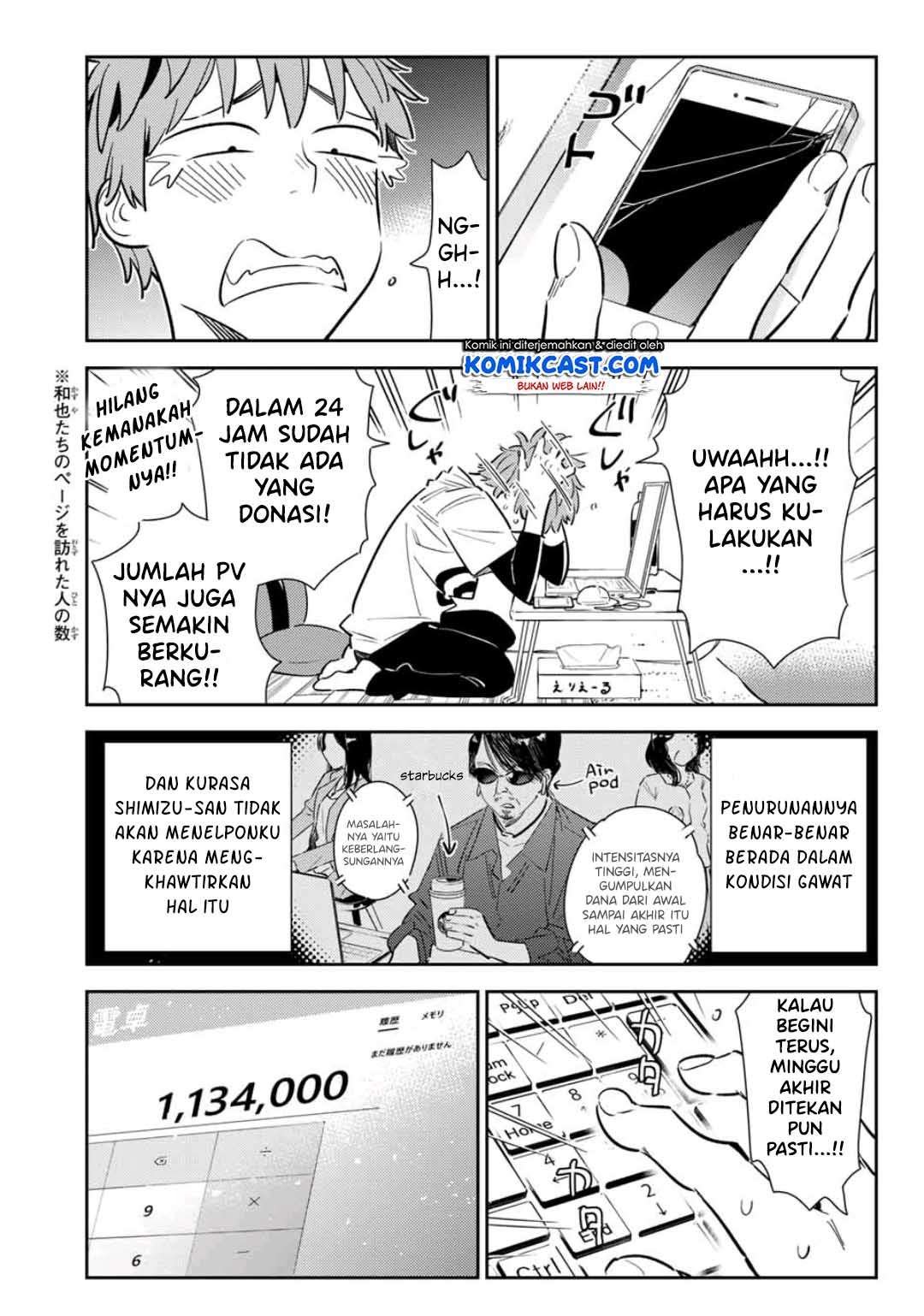 Kanojo Okarishimasu Bab 118 halaman 4