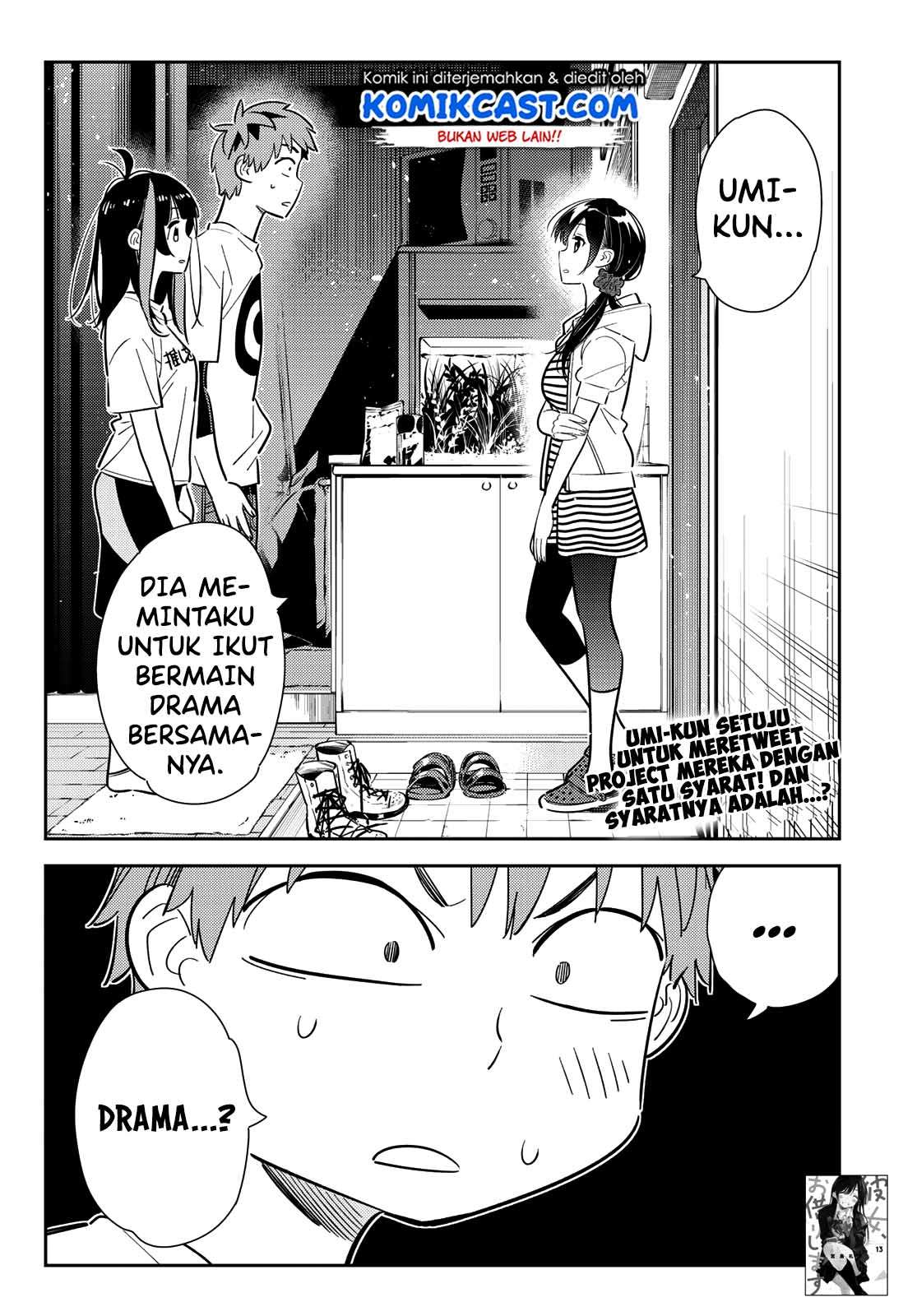 Kanojo Okarishimasu Bab 124 halaman 3