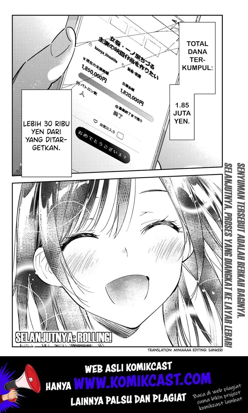 Kanojo Okarishimasu Bab 127 halaman 18
