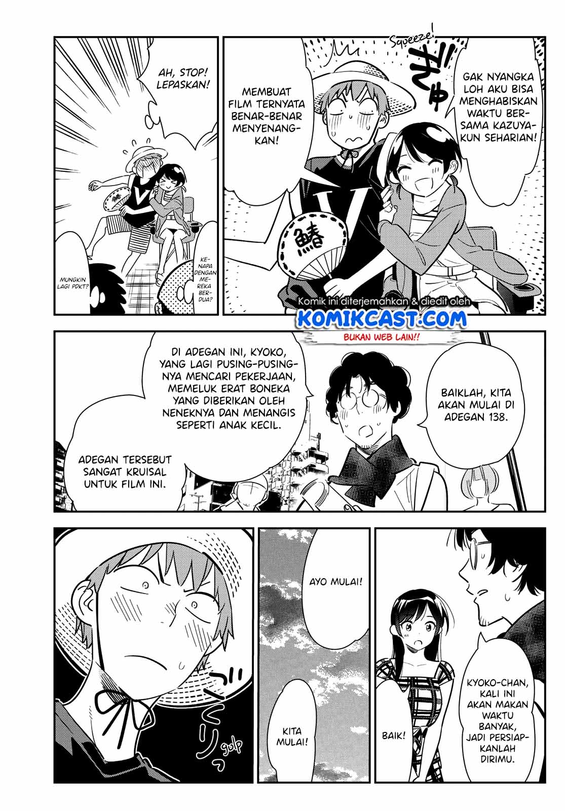 Kanojo Okarishimasu Bab 130 halaman 4