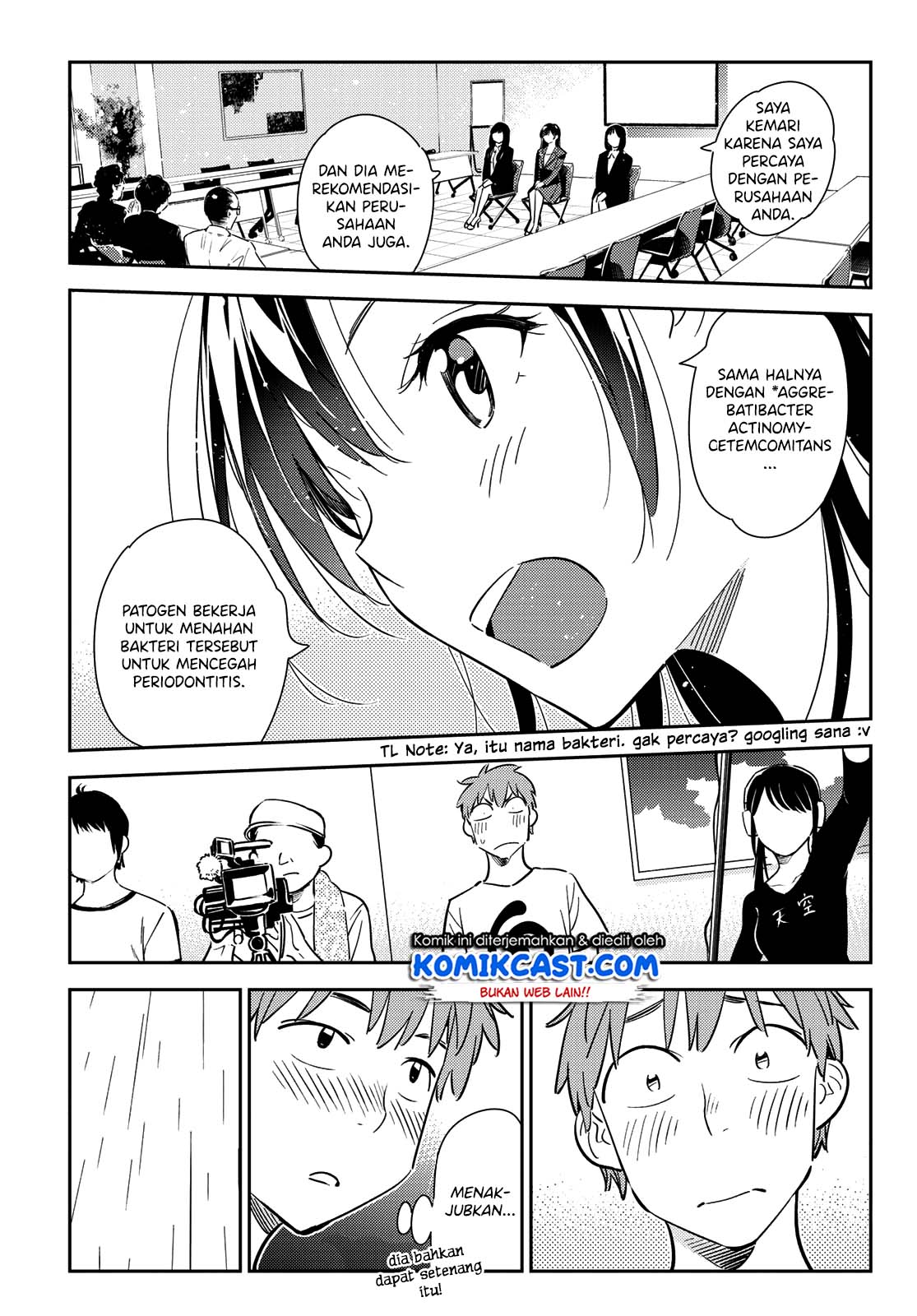 Kanojo Okarishimasu Bab 131 halaman 8