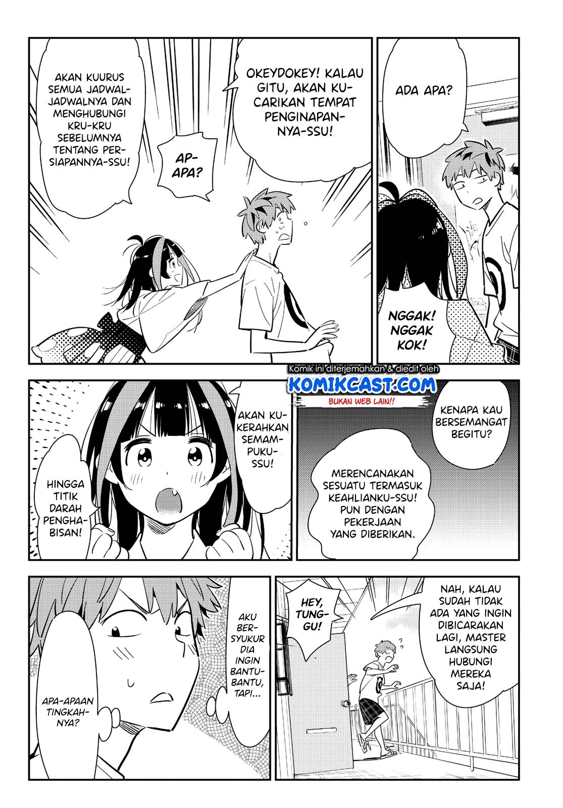 Kanojo Okarishimasu Bab 132 halaman 7