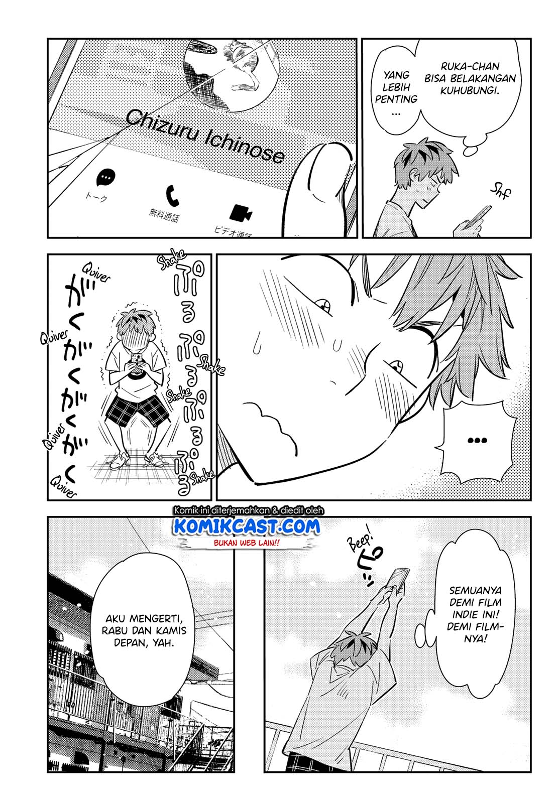 Kanojo Okarishimasu Bab 132 halaman 8