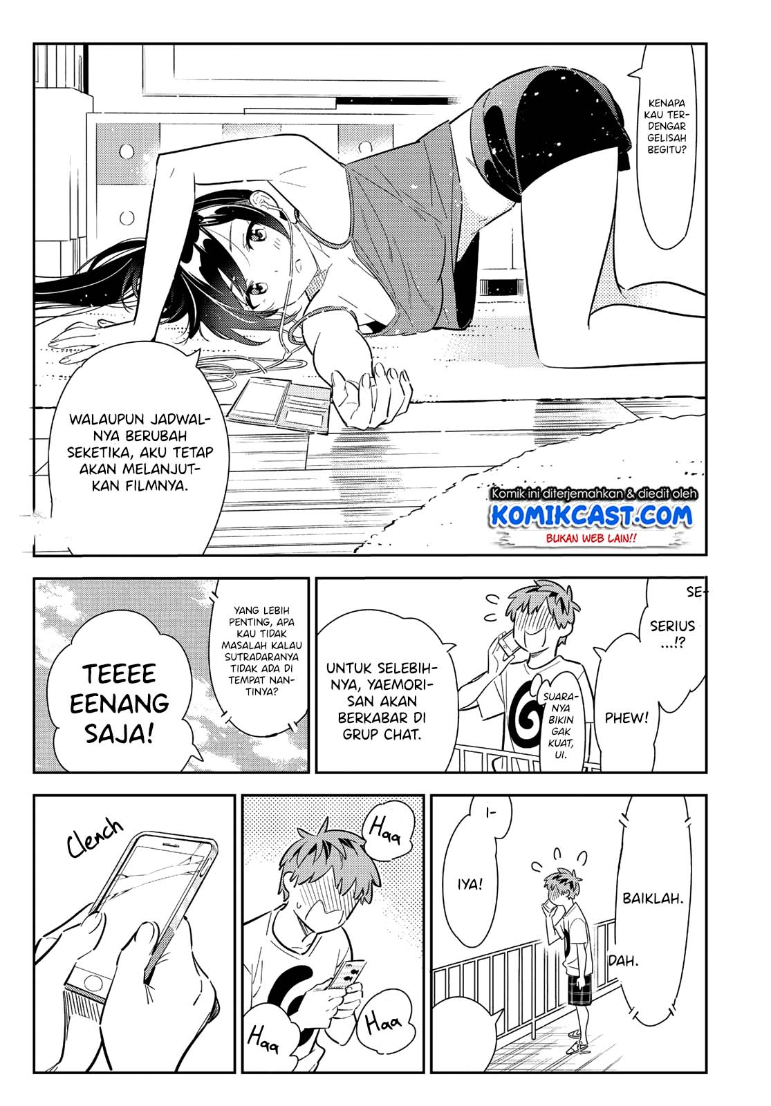 Kanojo Okarishimasu Bab 132 halaman 9