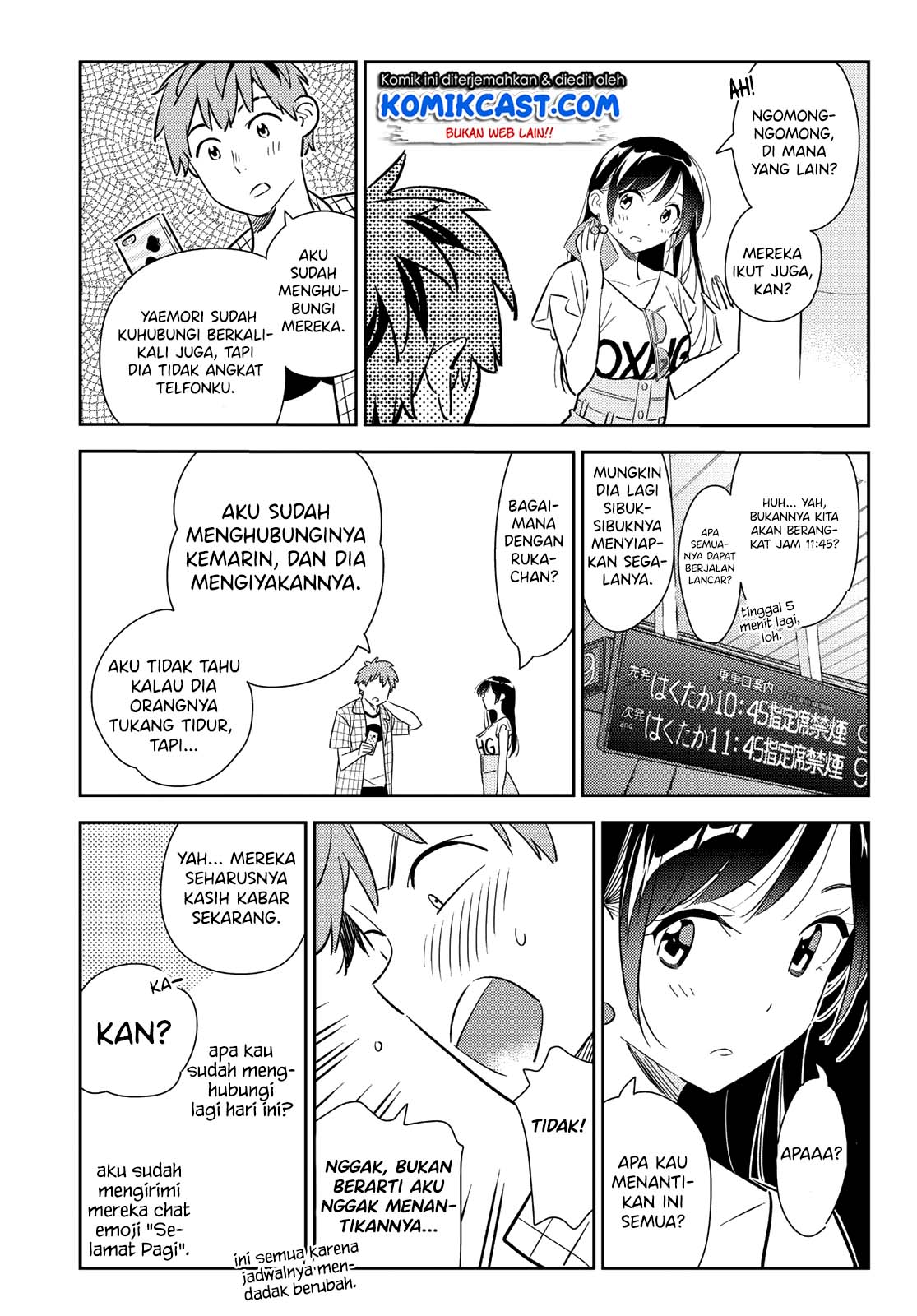 Kanojo Okarishimasu Bab 132 halaman 14