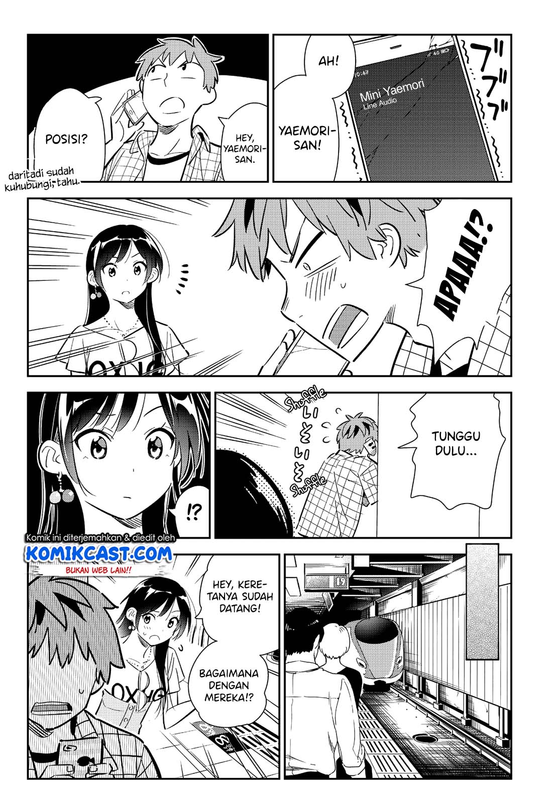 Kanojo Okarishimasu Bab 132 halaman 15