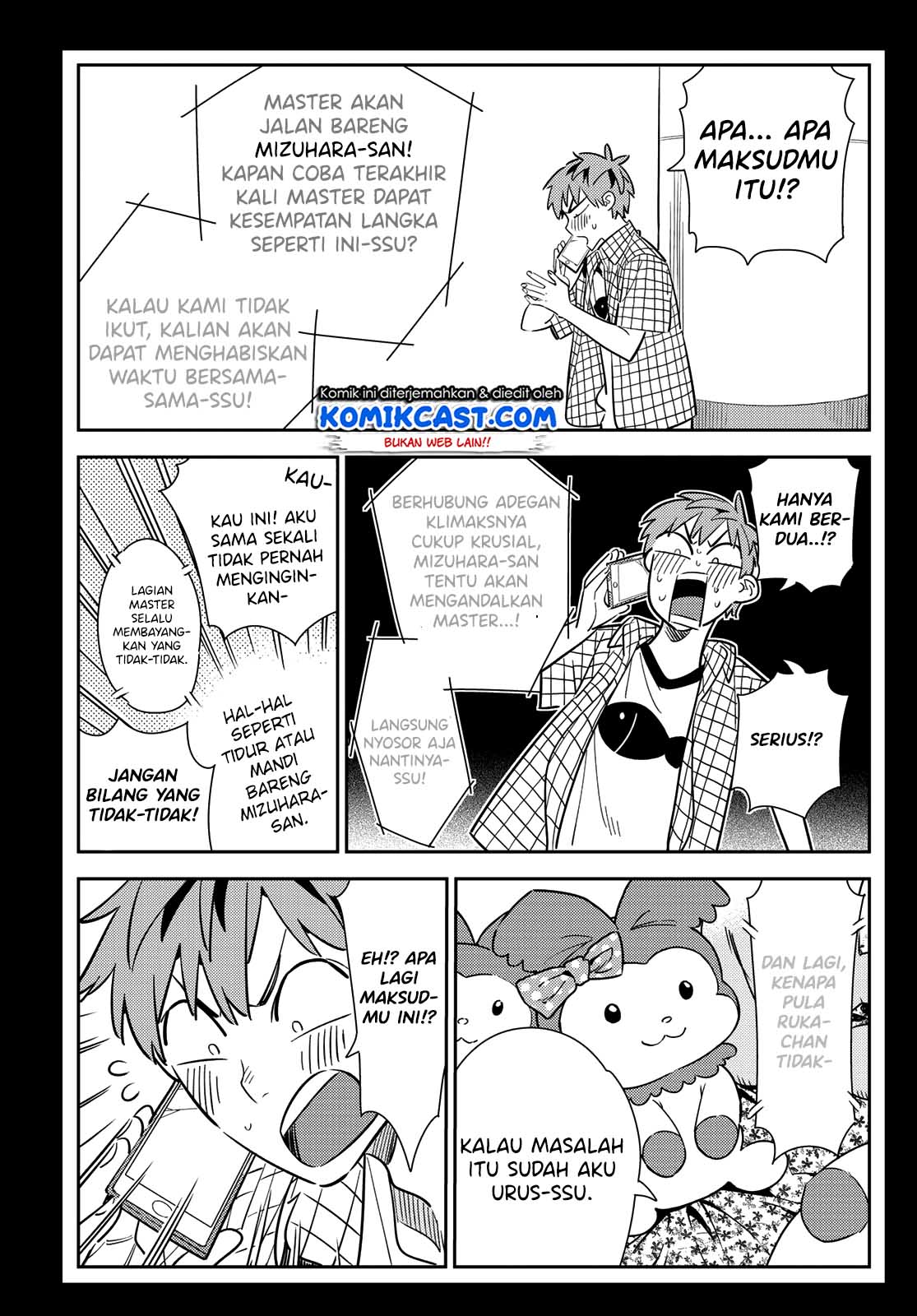Kanojo Okarishimasu Bab 133 halaman 6