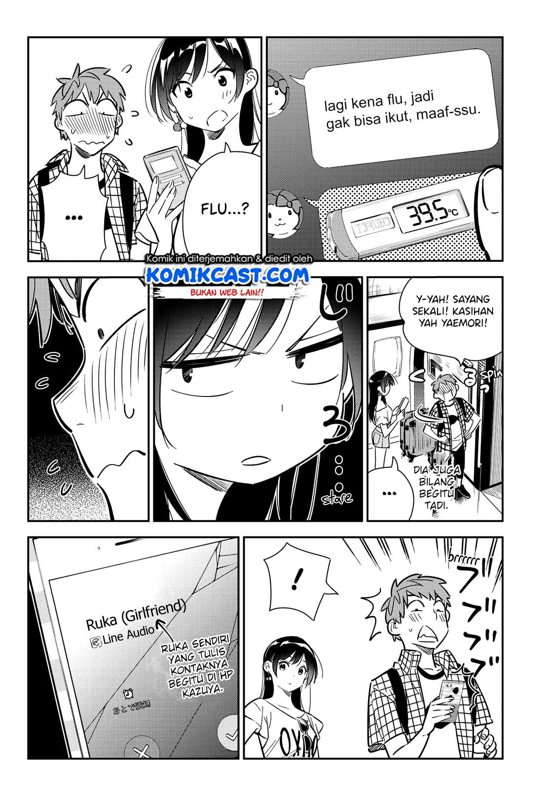 Kanojo Okarishimasu Bab 133 halaman 11